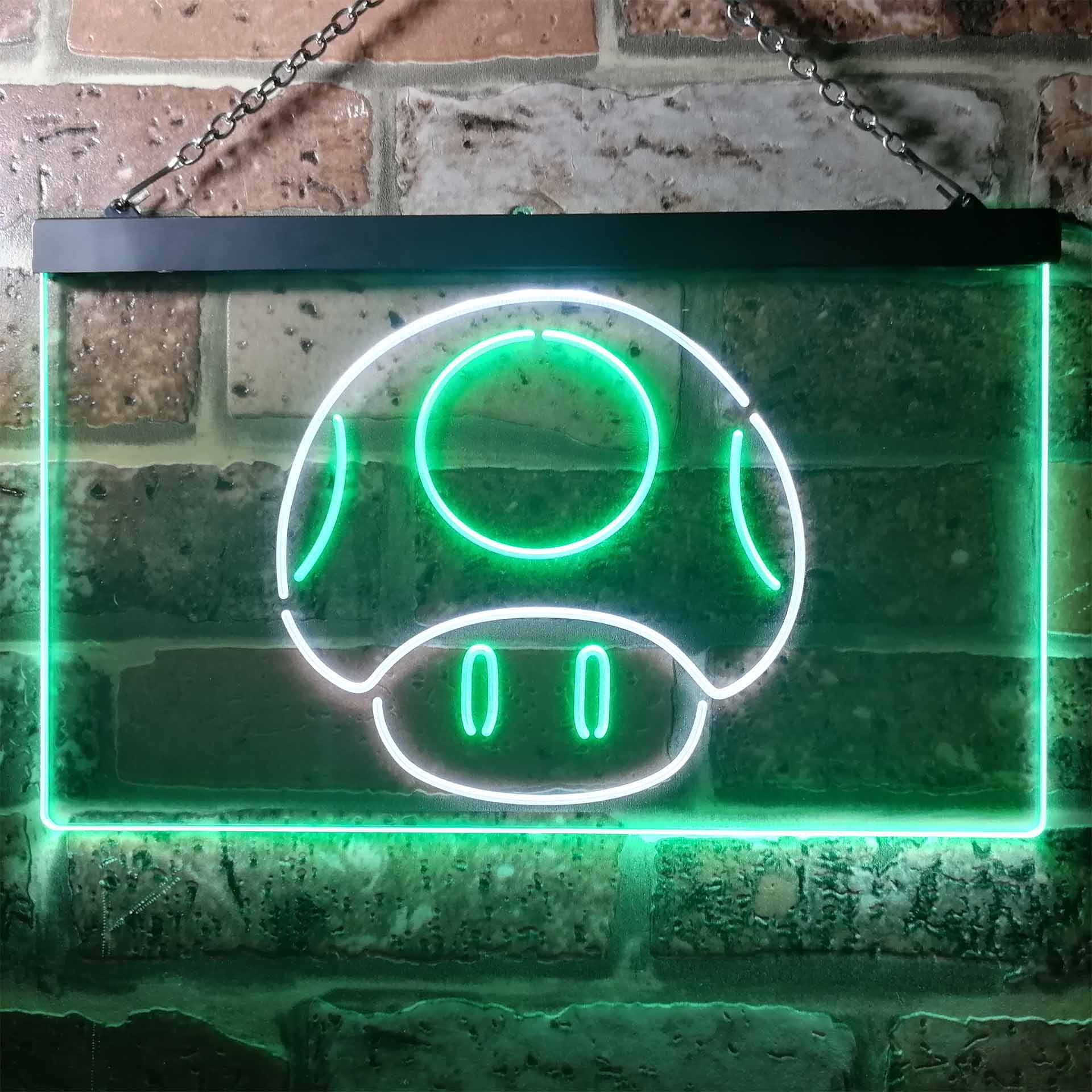 Mario Mushroom Neon LED Sign