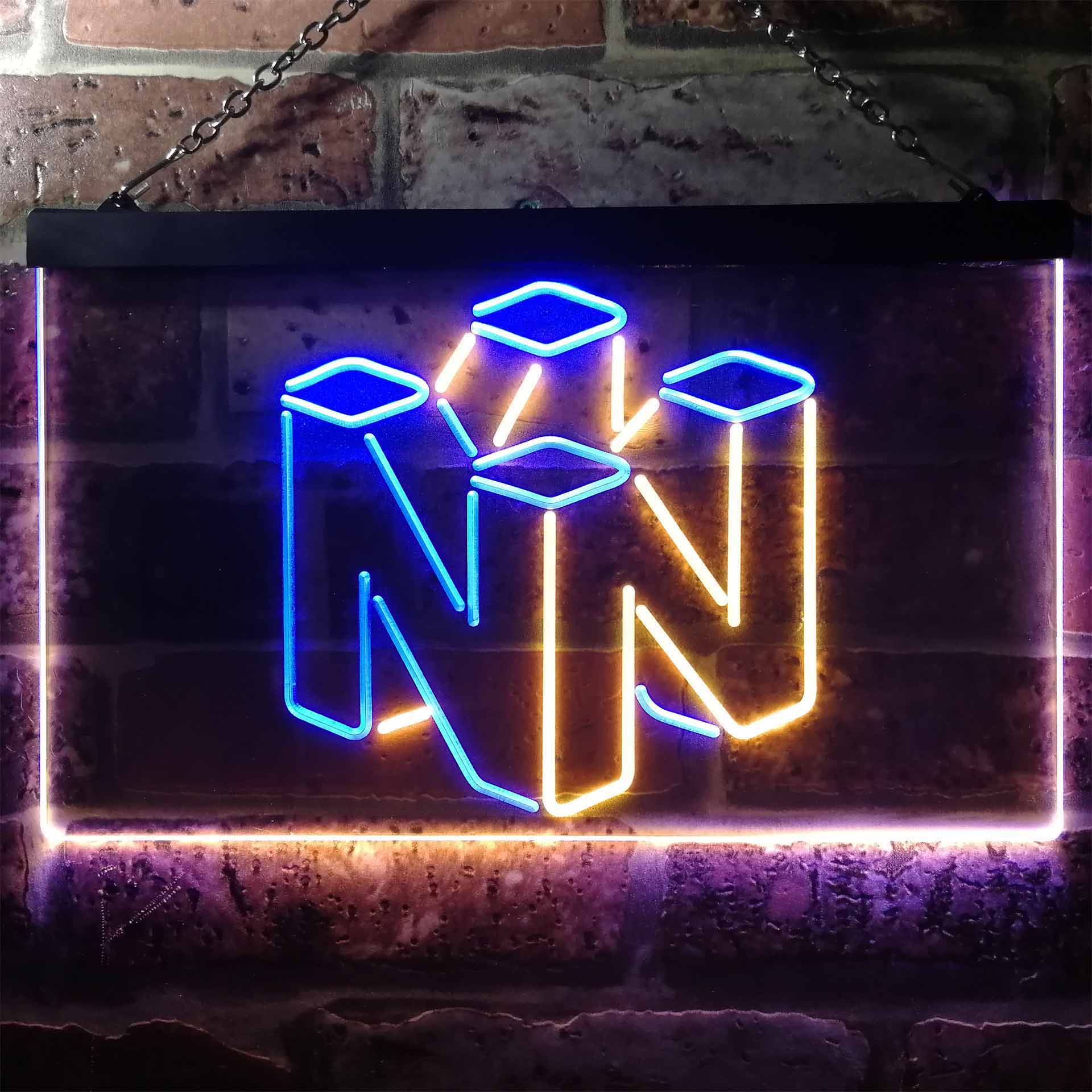 Nintendo 64 Game Room Neon LED Sign