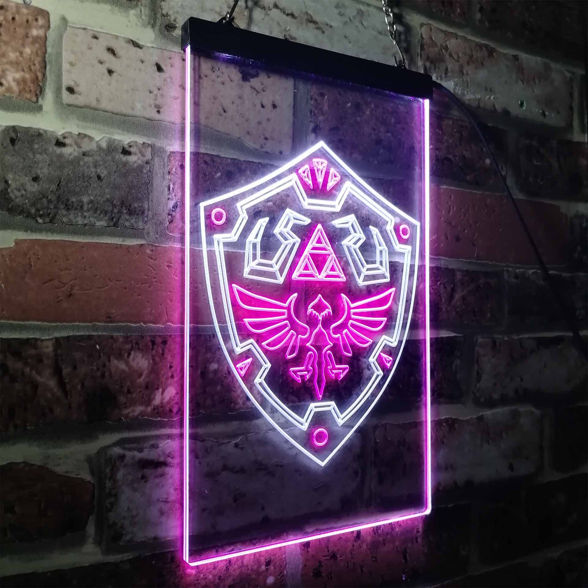 Legend Of Zelda Link Shield Neon LED Sign