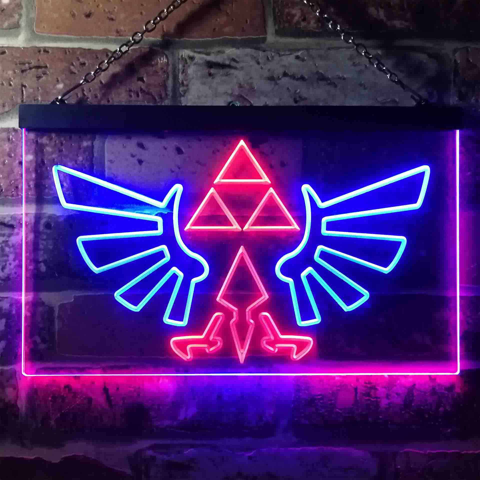 The Legend of Zelda Triforce Neon LED Sign