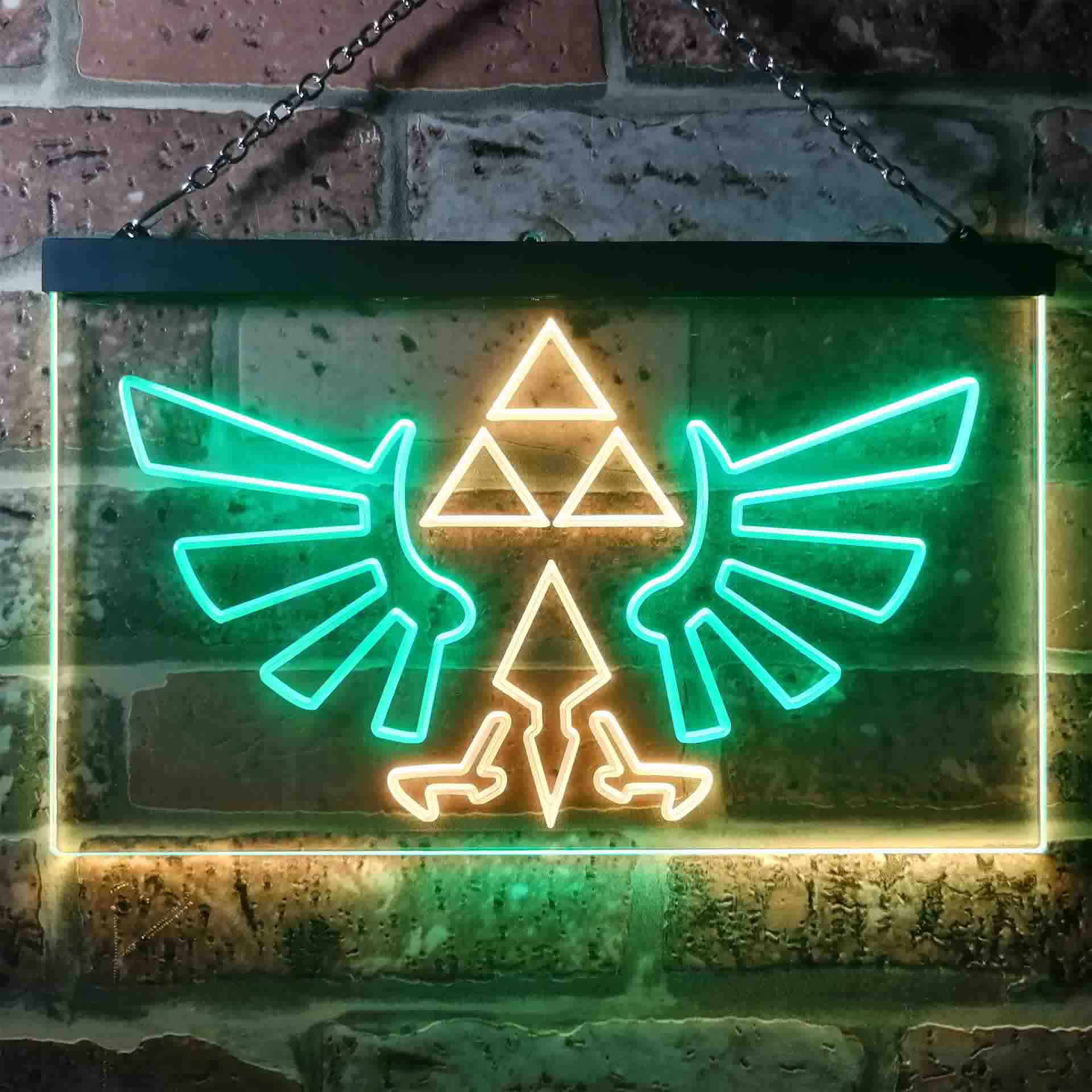 The Legend of Zelda Triforce Neon LED Sign