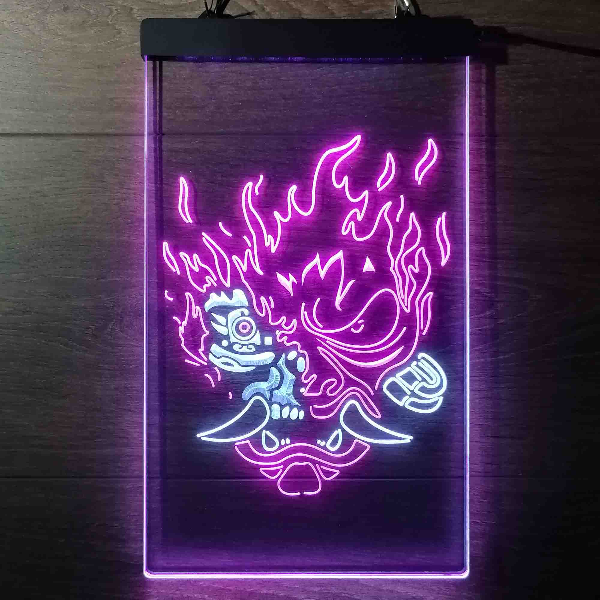Cyberpunk 2077 Night City Samurai Neon LED Sign