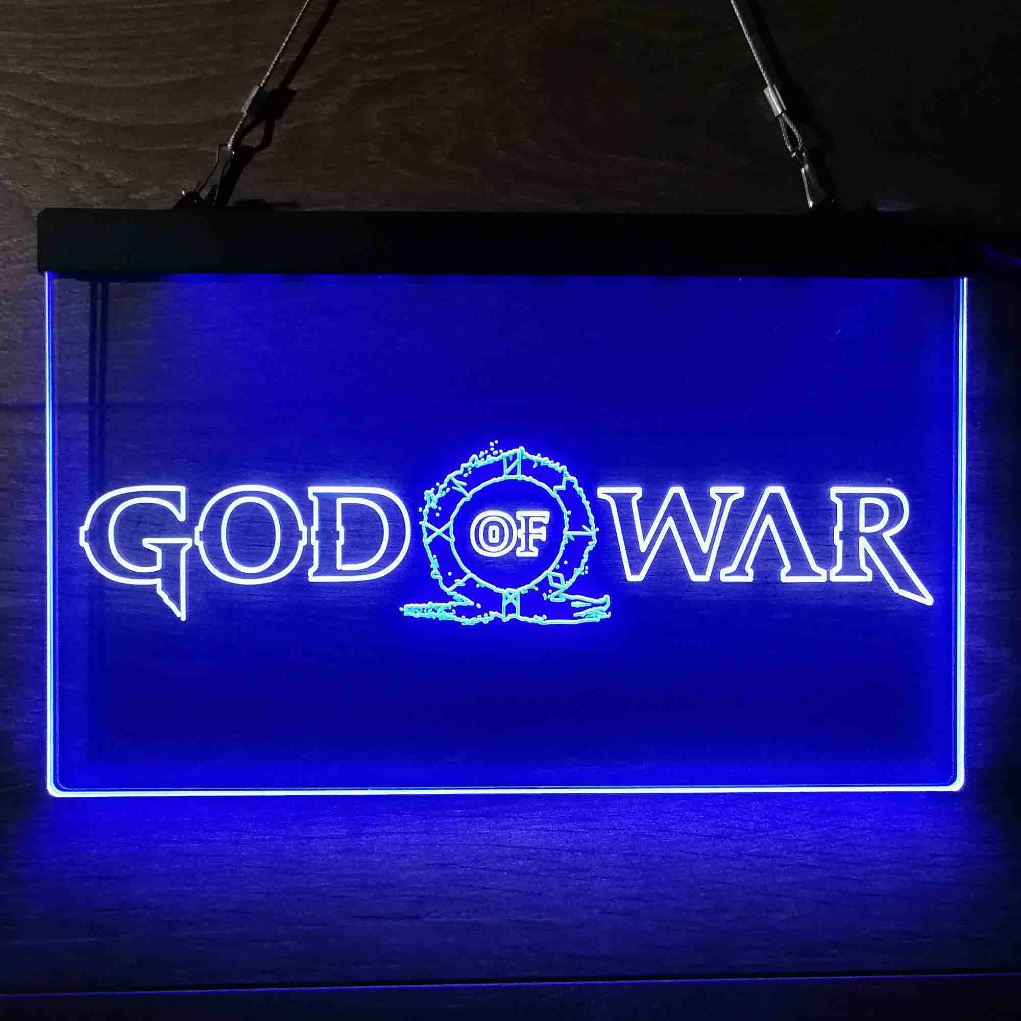 God of War Neon LED Sign