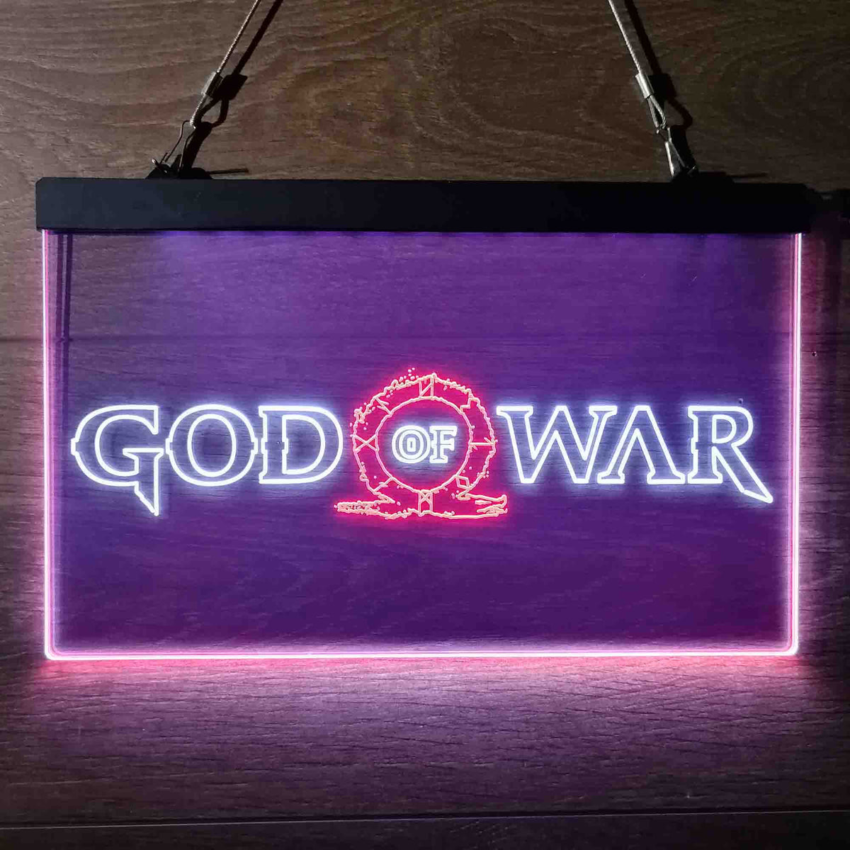 God of War Neon Sign - LED LAB CAVE