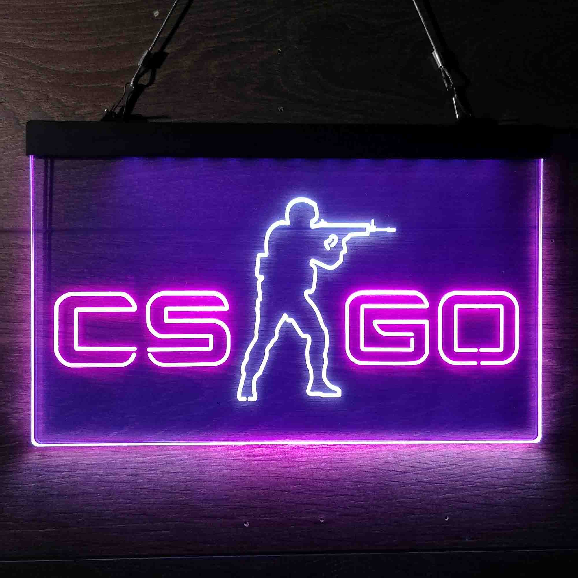 Cs:Go Counter Strike Neon LED Sign