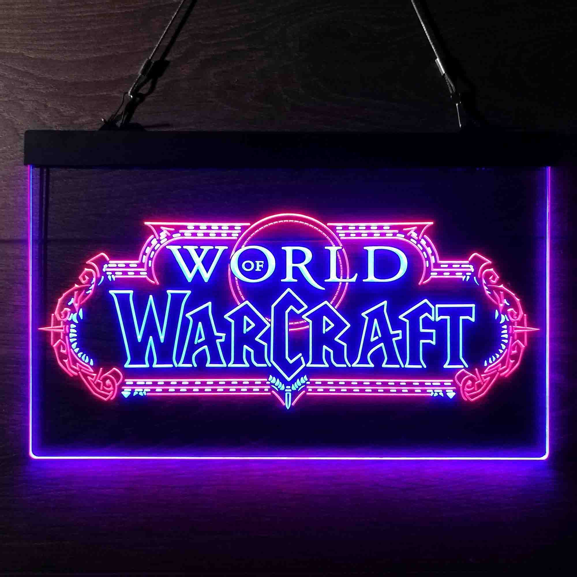 World of Warcraft Neon LED Sign