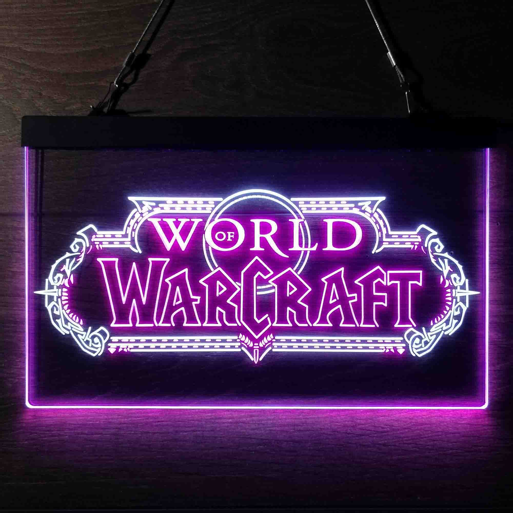 World of Warcraft Neon LED Sign