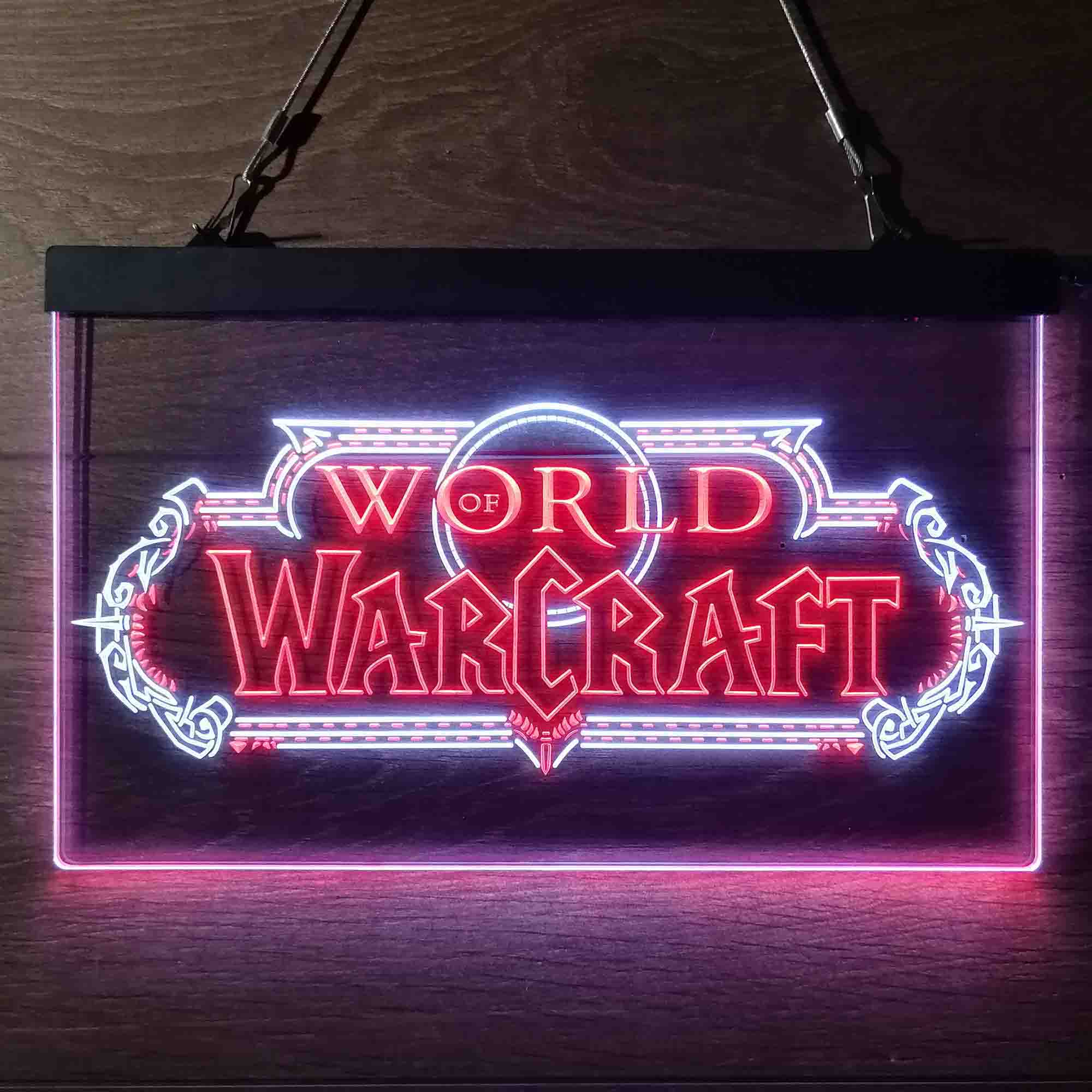 World of Warcraft Neon LED Sign