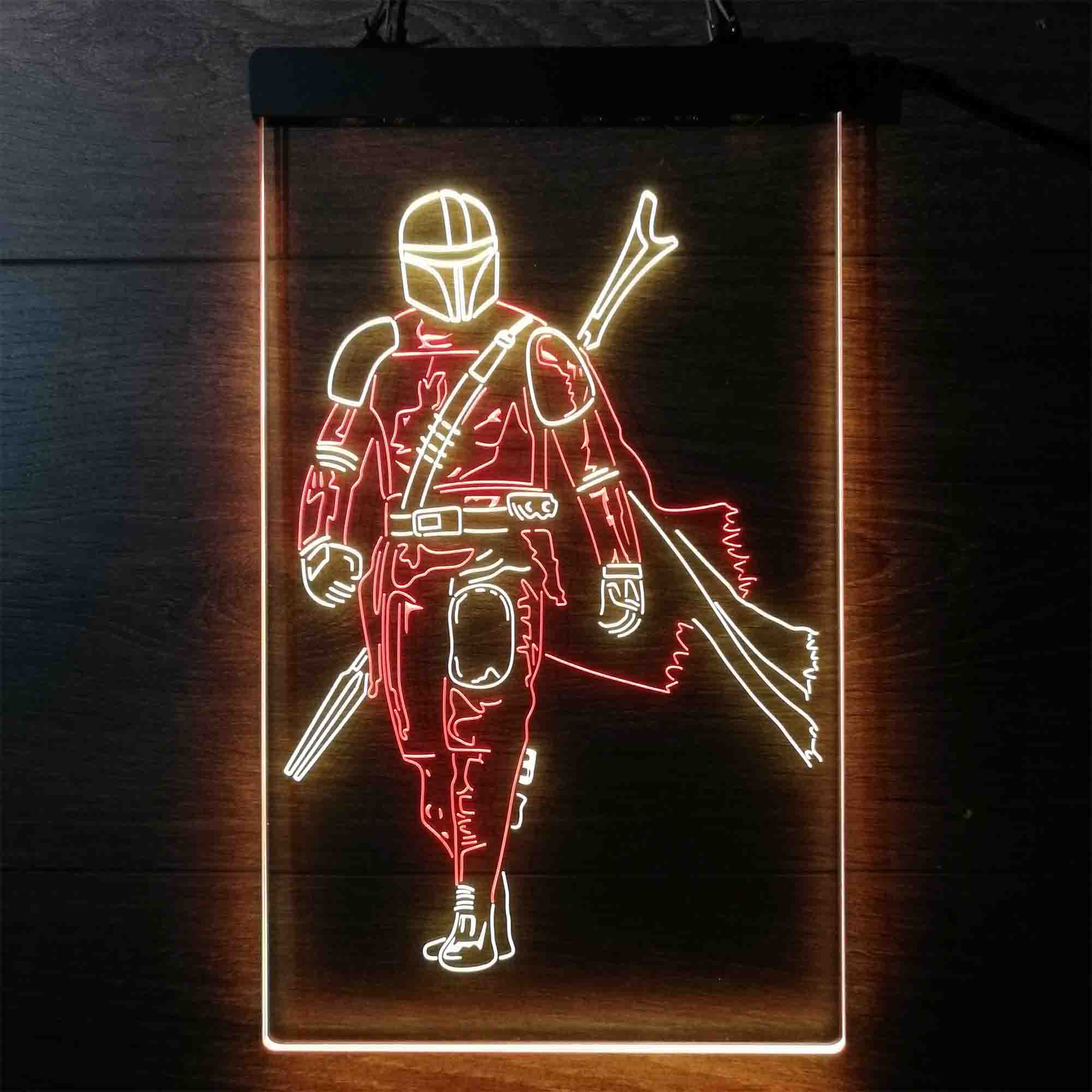 Star Wars The Mandalorian Neon LED Sign