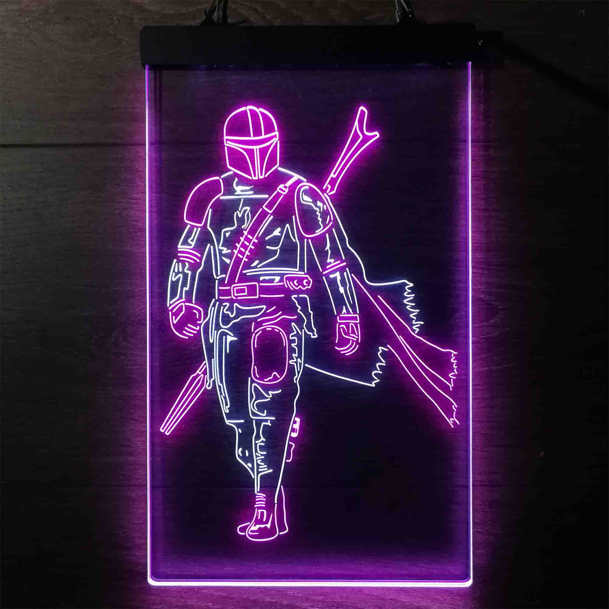 Star Wars The Mandalorian Neon LED Sign