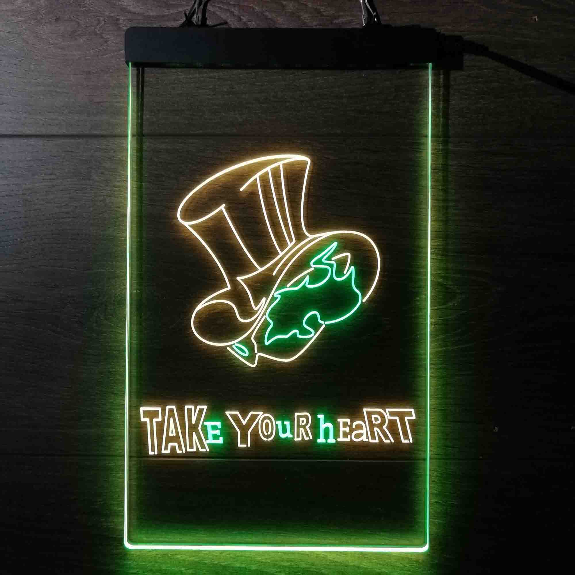 Persona 5 Take Your Heart Neon LED Sign