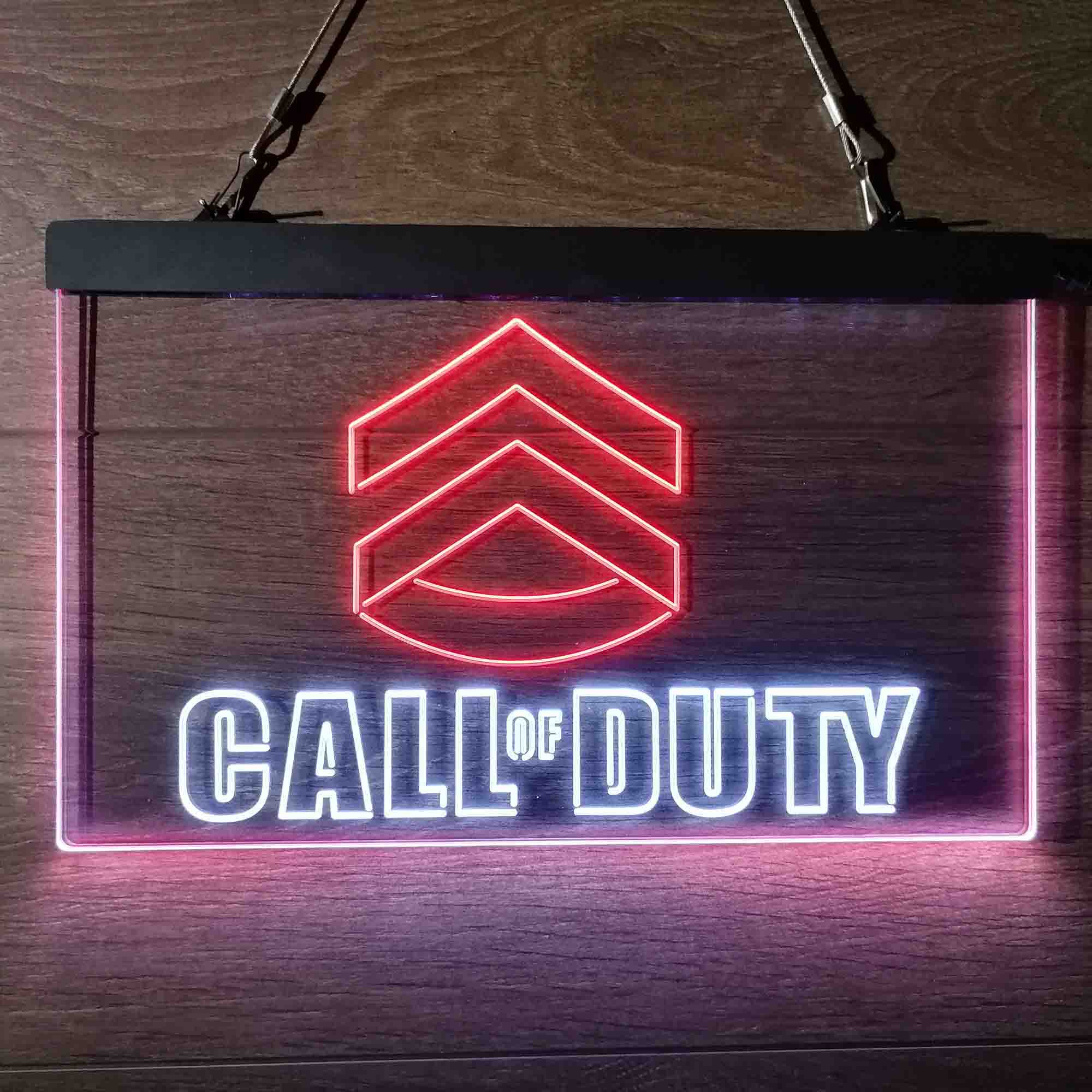 Call of Duty Logo Neon Sign - LED LAB CAVE