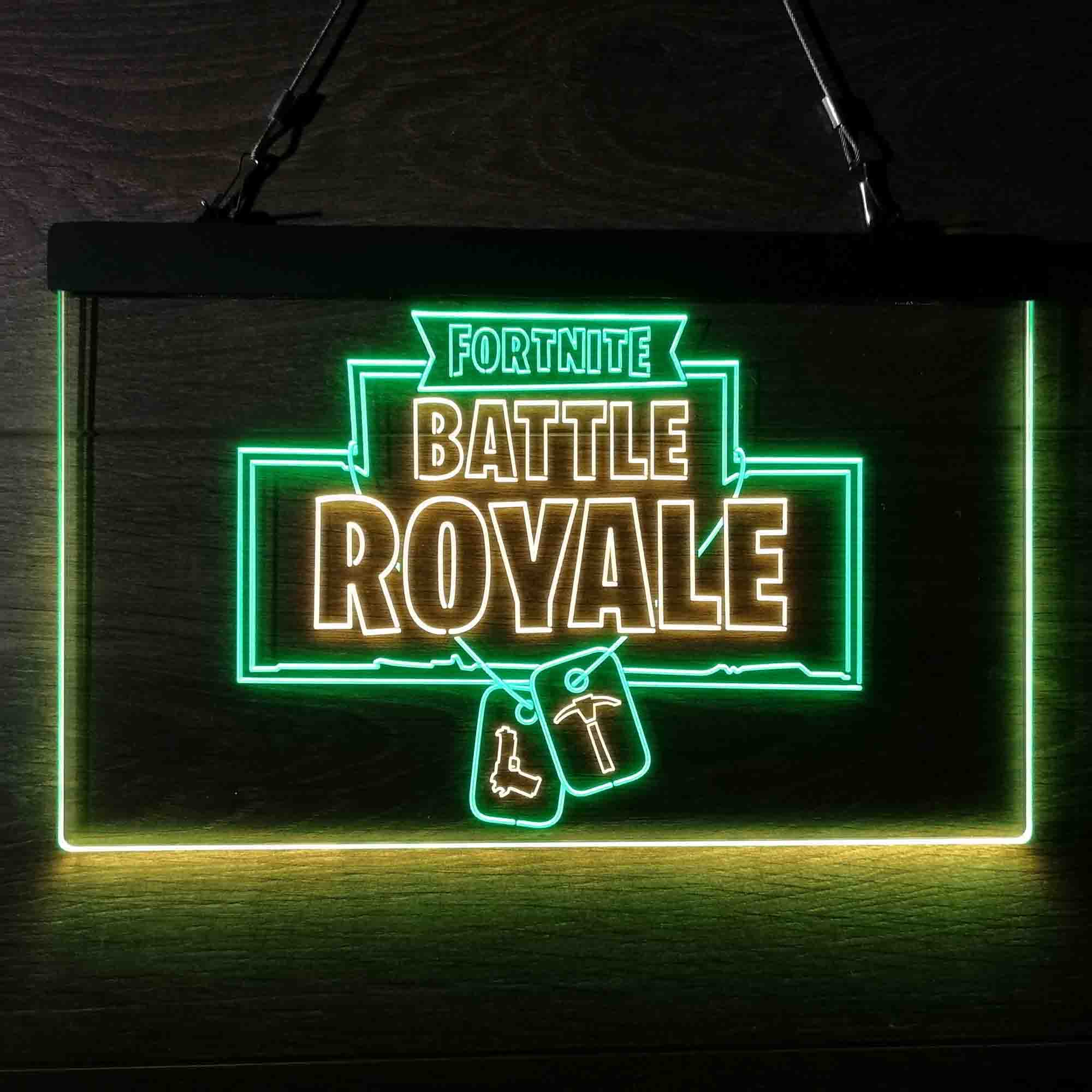 Battle Royale Fortnite Neon LED Sign
