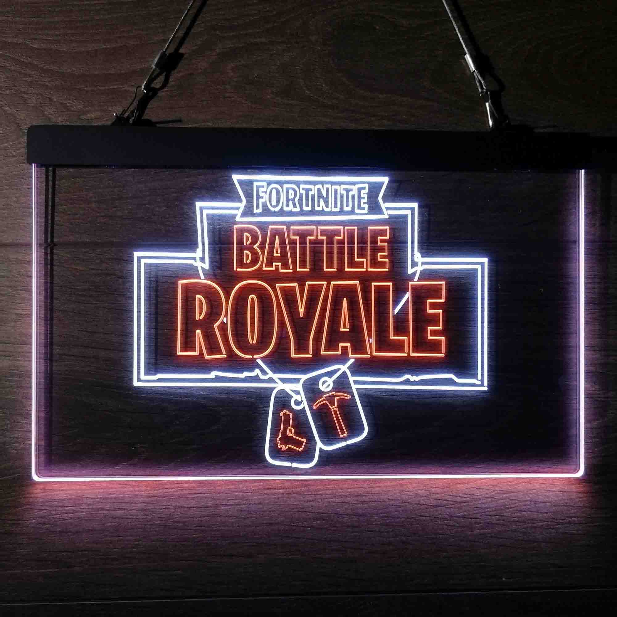 Battle Royale Fortnite Neon LED Sign