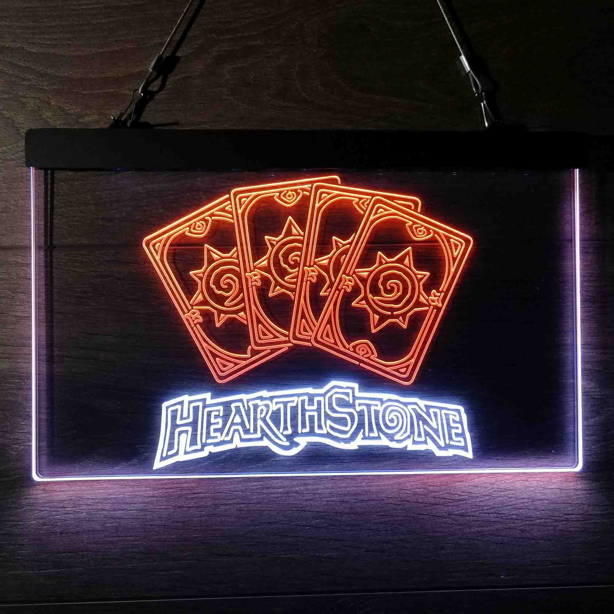 Hearthstone Card Game Neon LED Sign