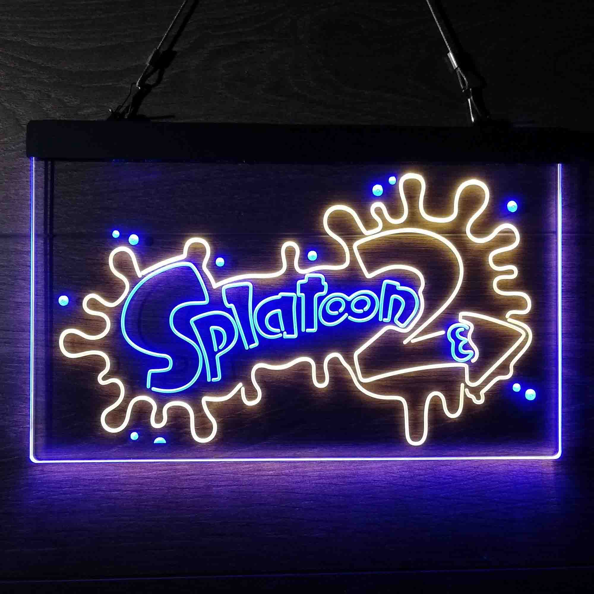 Splatoon 2 Neon LED Sign