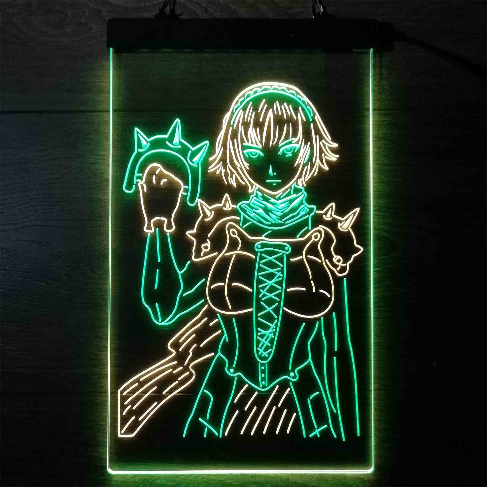 Makoto Persona 5 Led Neon Light Up Sign