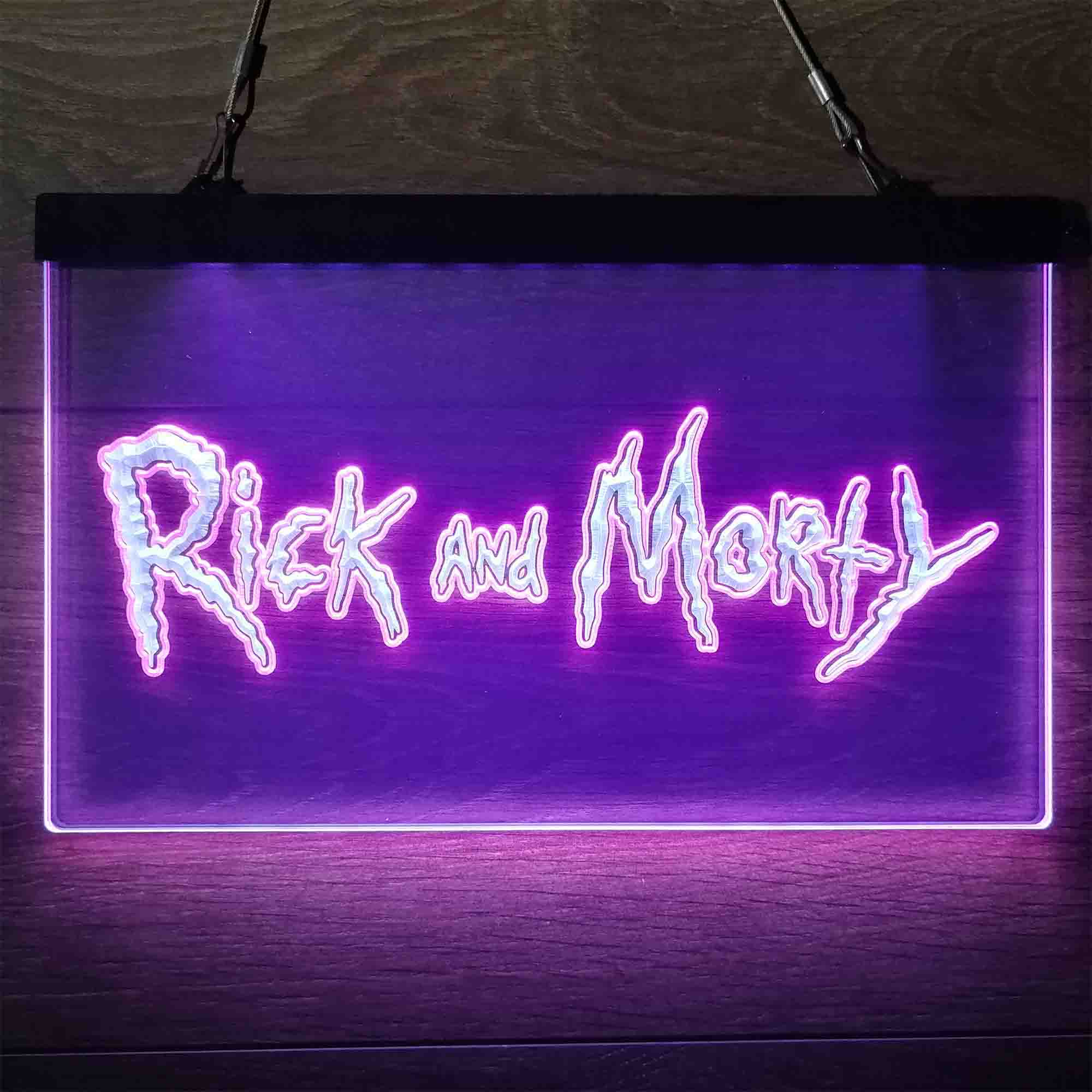 Rick and Morty Neon LED Sign