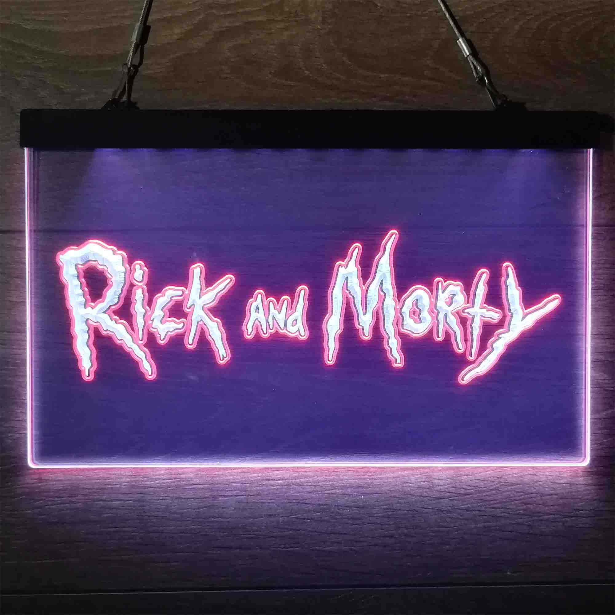 Rick and Morty Neon LED Sign