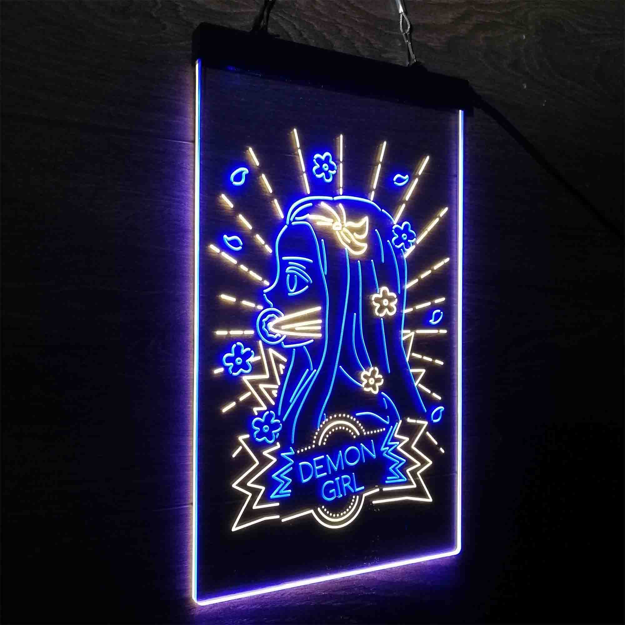 Demon Slayer Nezuko Led Neon Light Up Sign