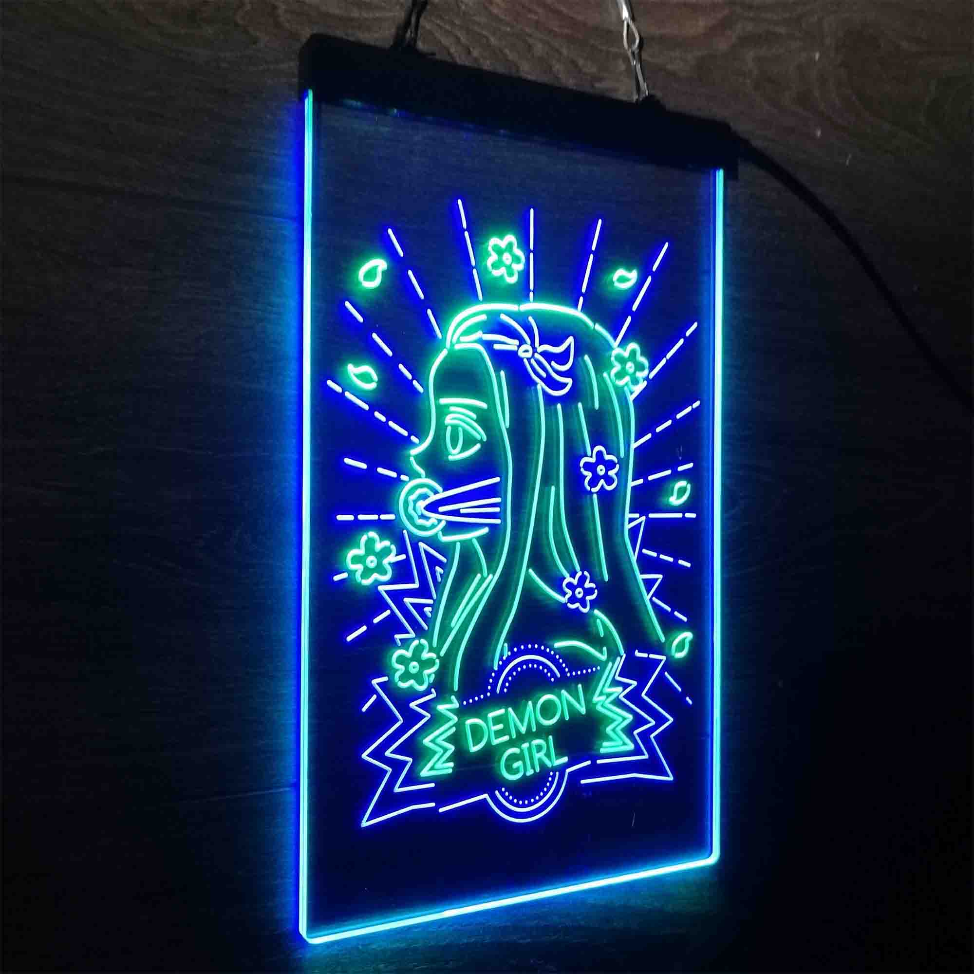 Demon Slayer Nezuko Led Neon Light Up Sign