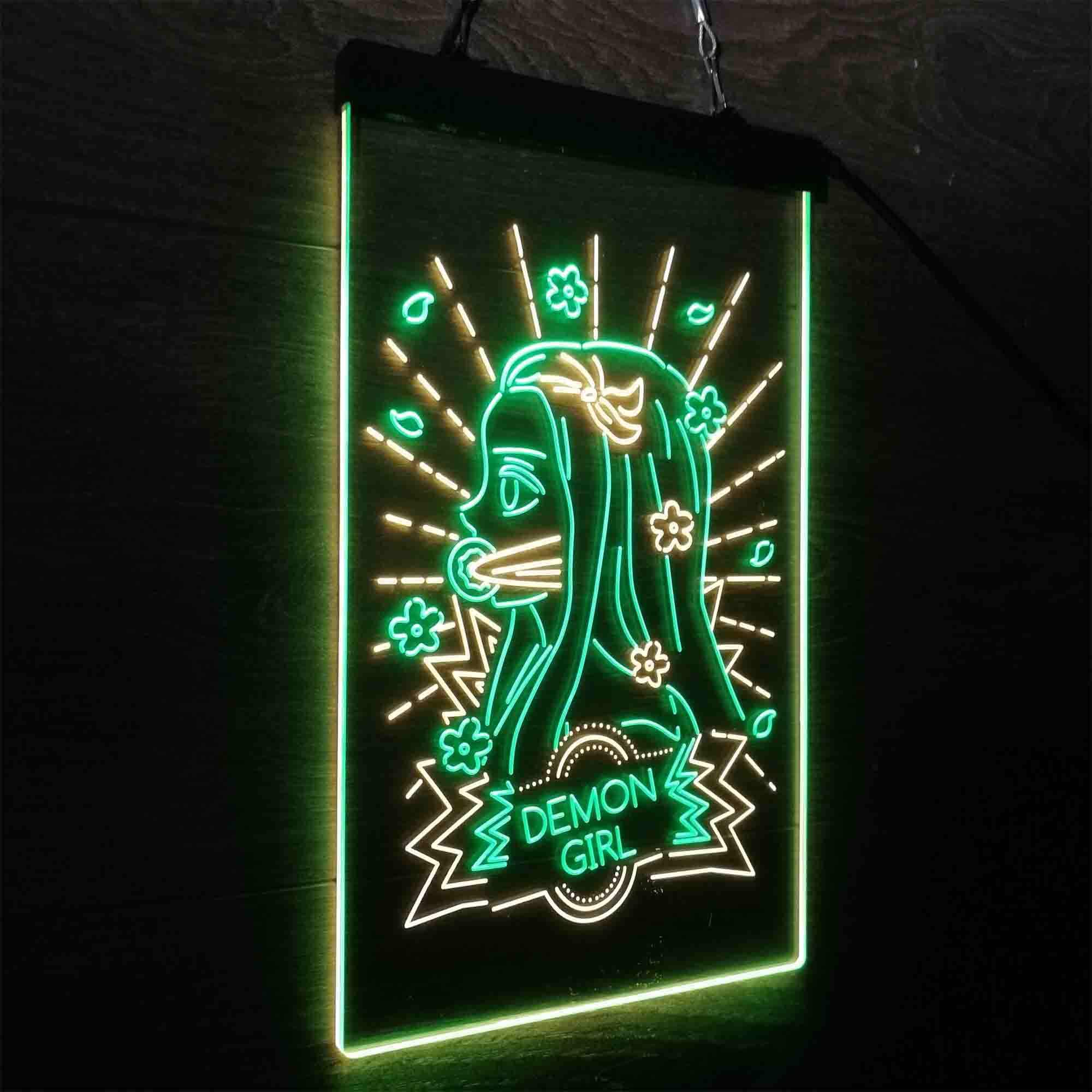 Demon Slayer Nezuko Led Neon Light Up Sign