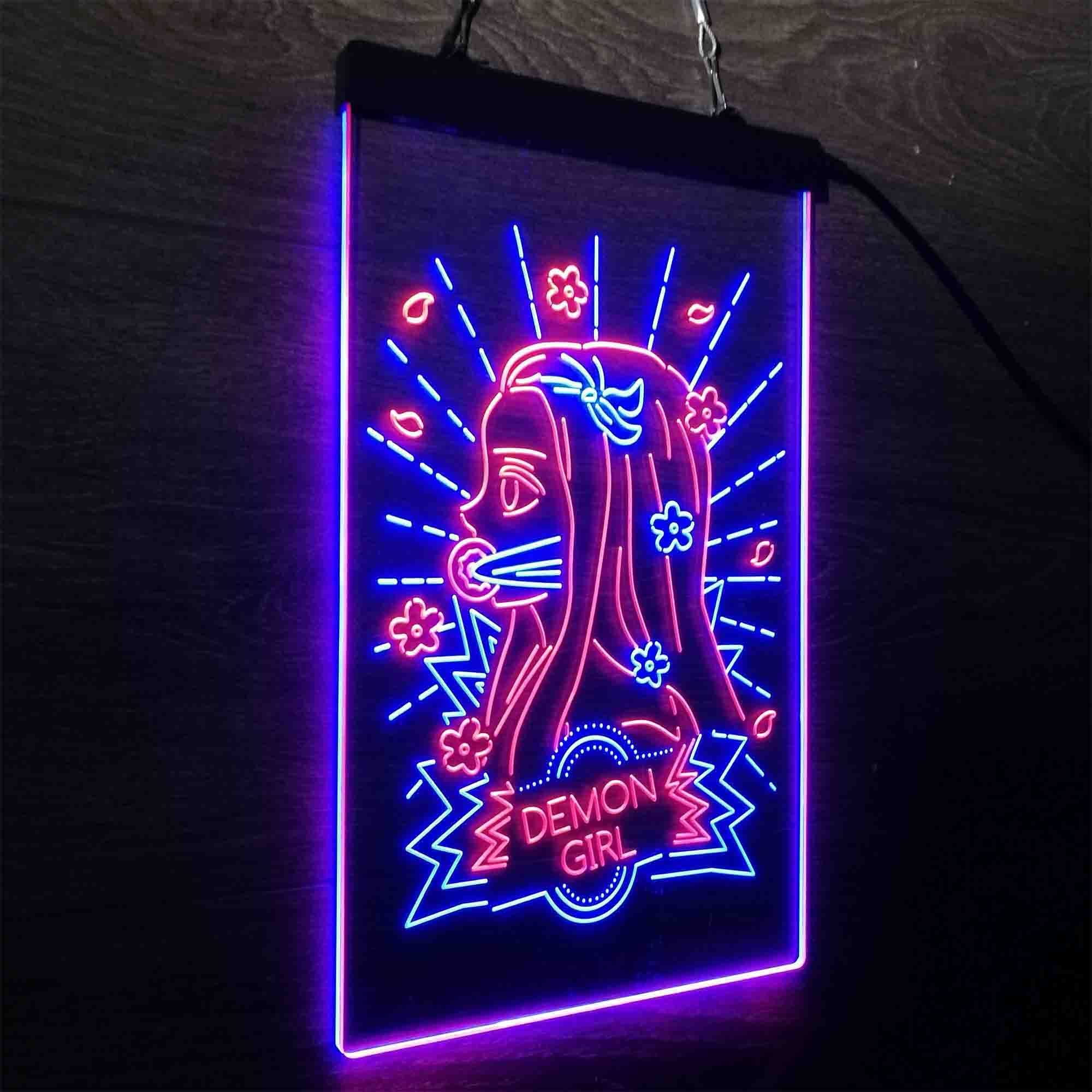 Demon Slayer Nezuko Led Neon Light Up Sign