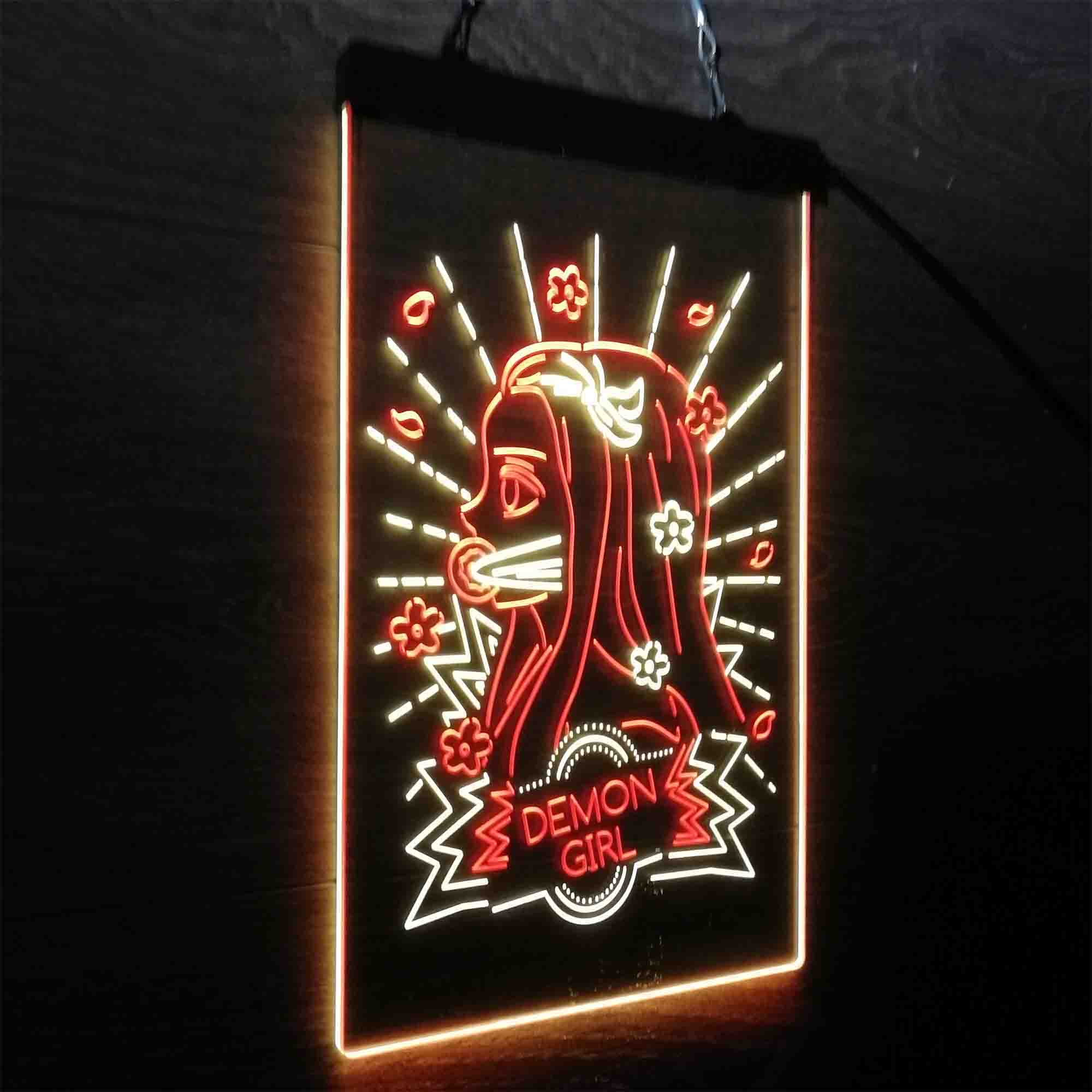 Demon Slayer Nezuko Led Neon Light Up Sign