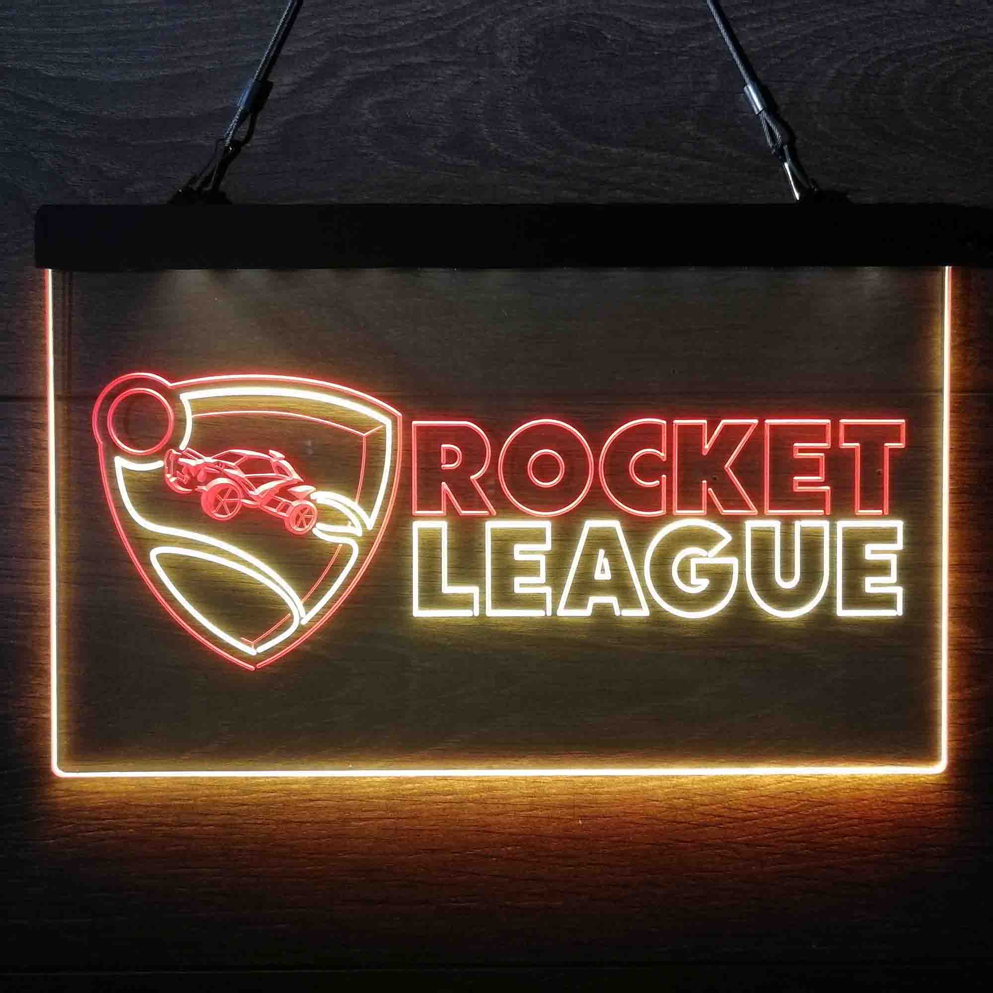 Rocket League Logo Neon LED Sign