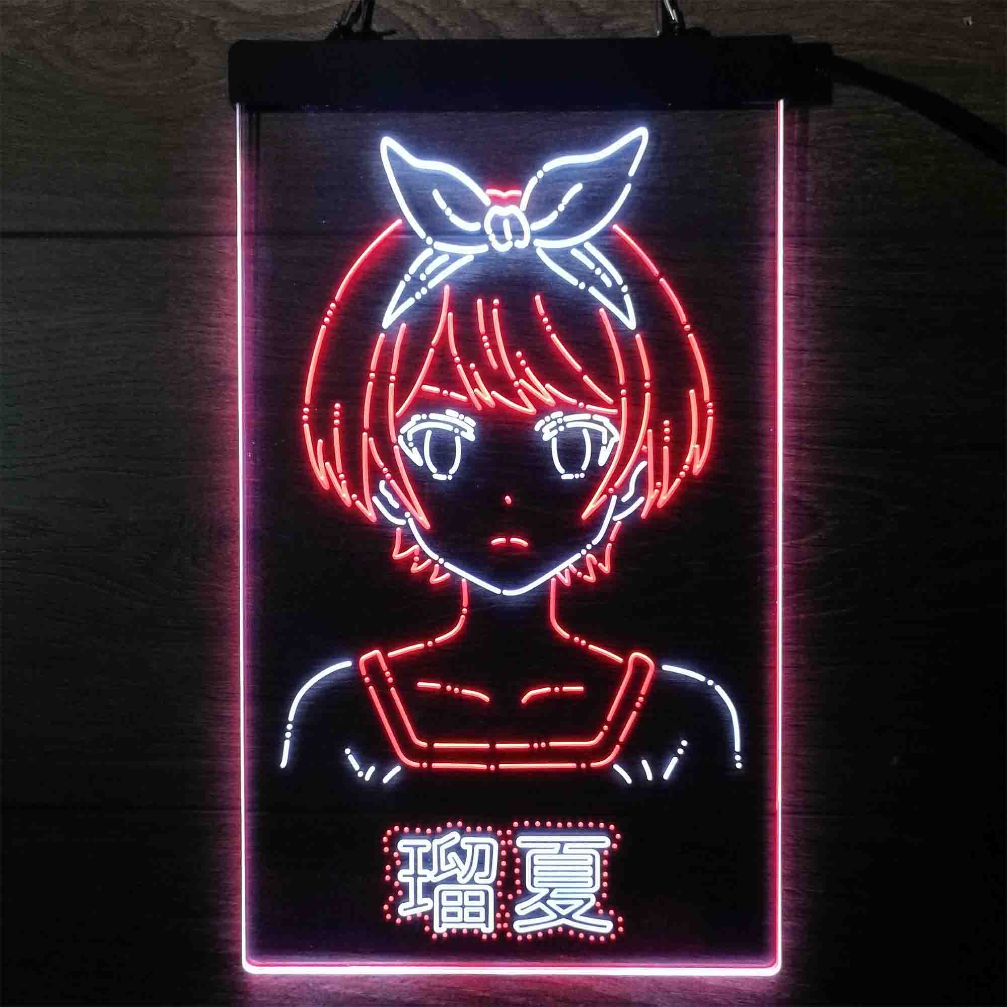 Source neon sign anime ANIME PRETTY GIRL LED NEON SIGN on malibabacom