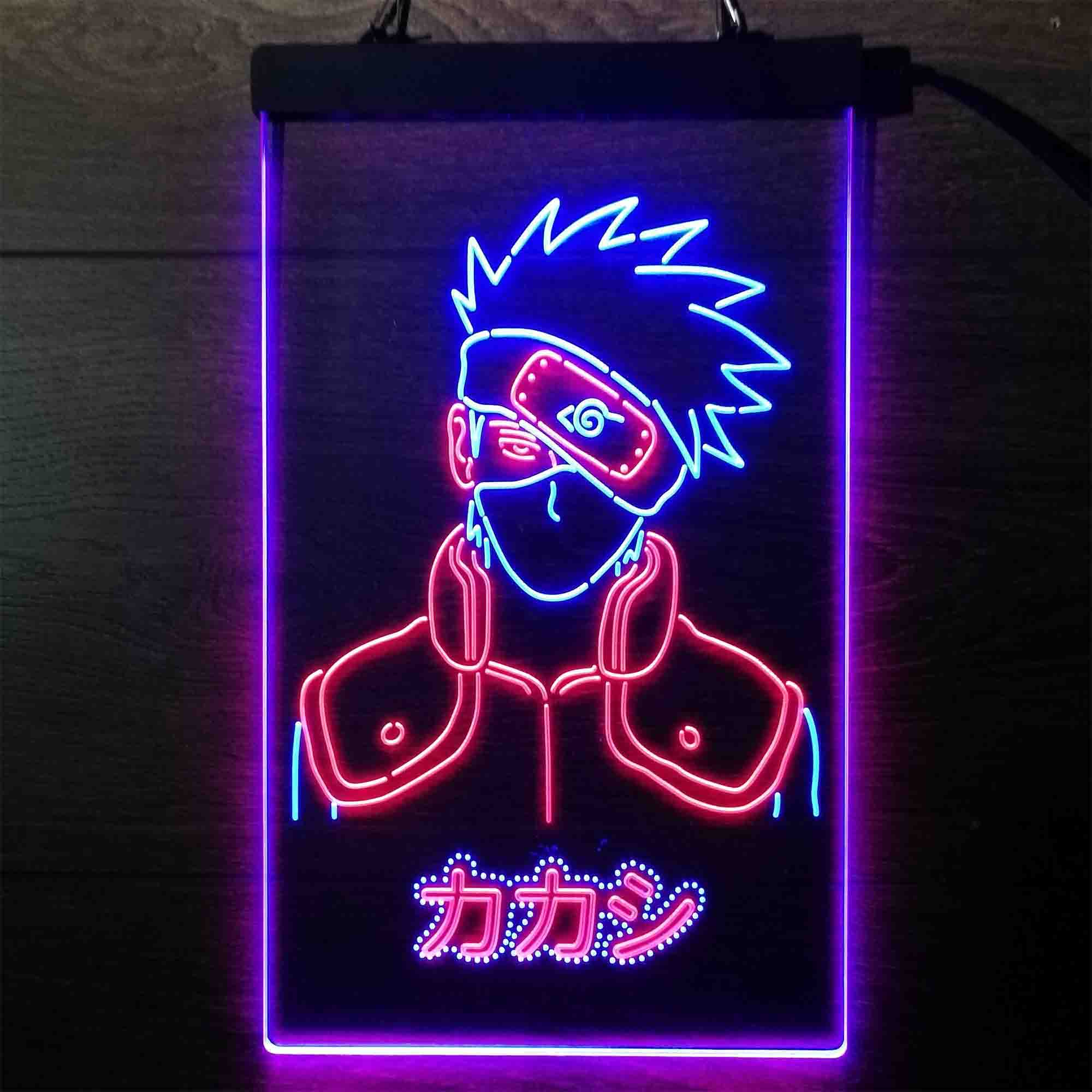 Kakashi Naruto Neon Sign - LED LAB CAVE