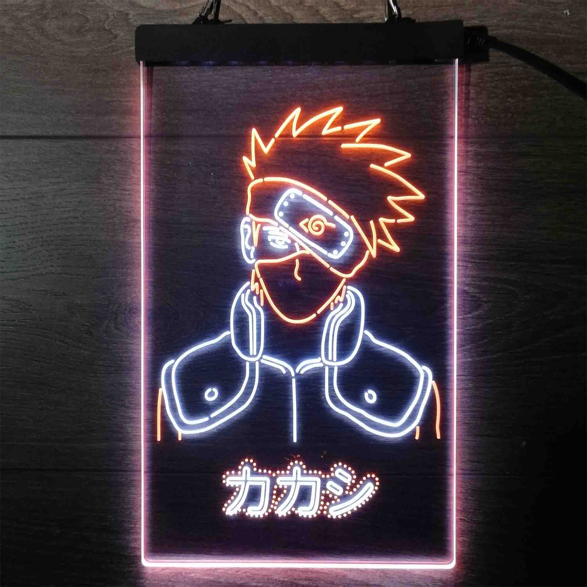 Kakashi Naruto Neon Sign - LED LAB CAVE