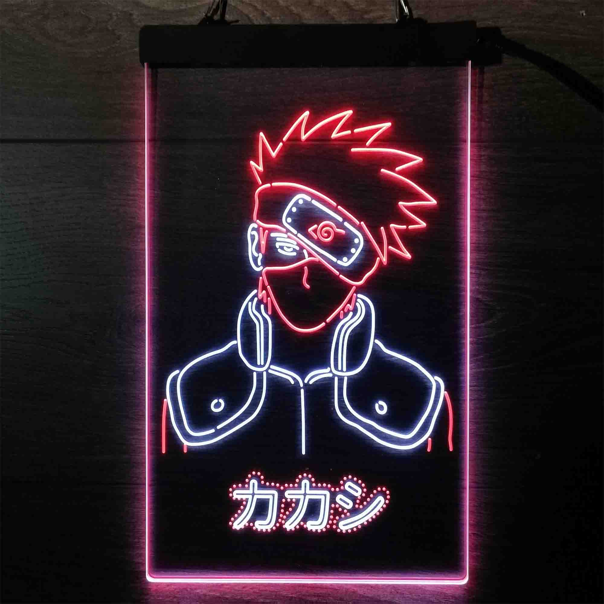 Kakashi Naruto Led Neon Light Up Sign