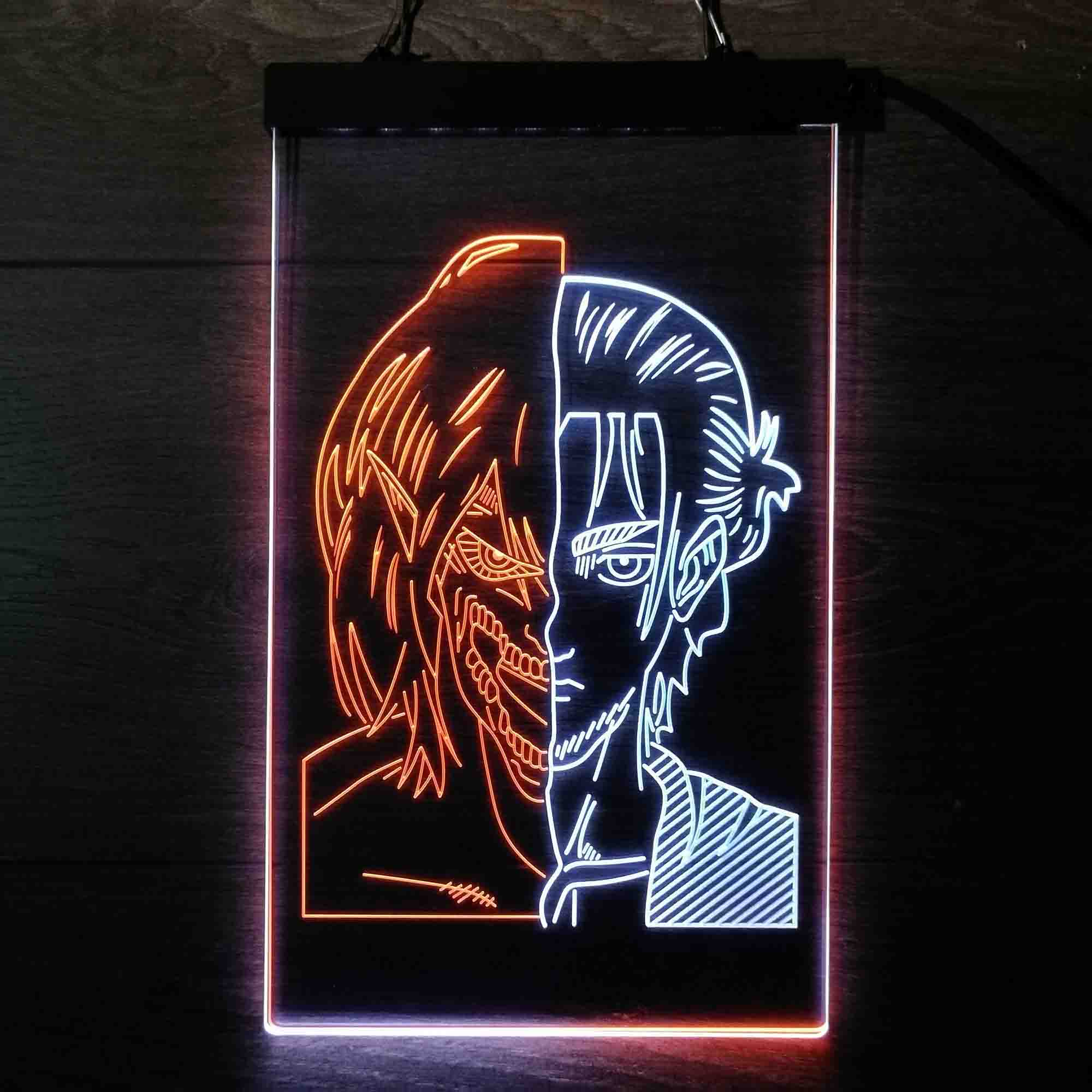 Attack on Titan Eren Jaeger Led Neon Light Up Sign