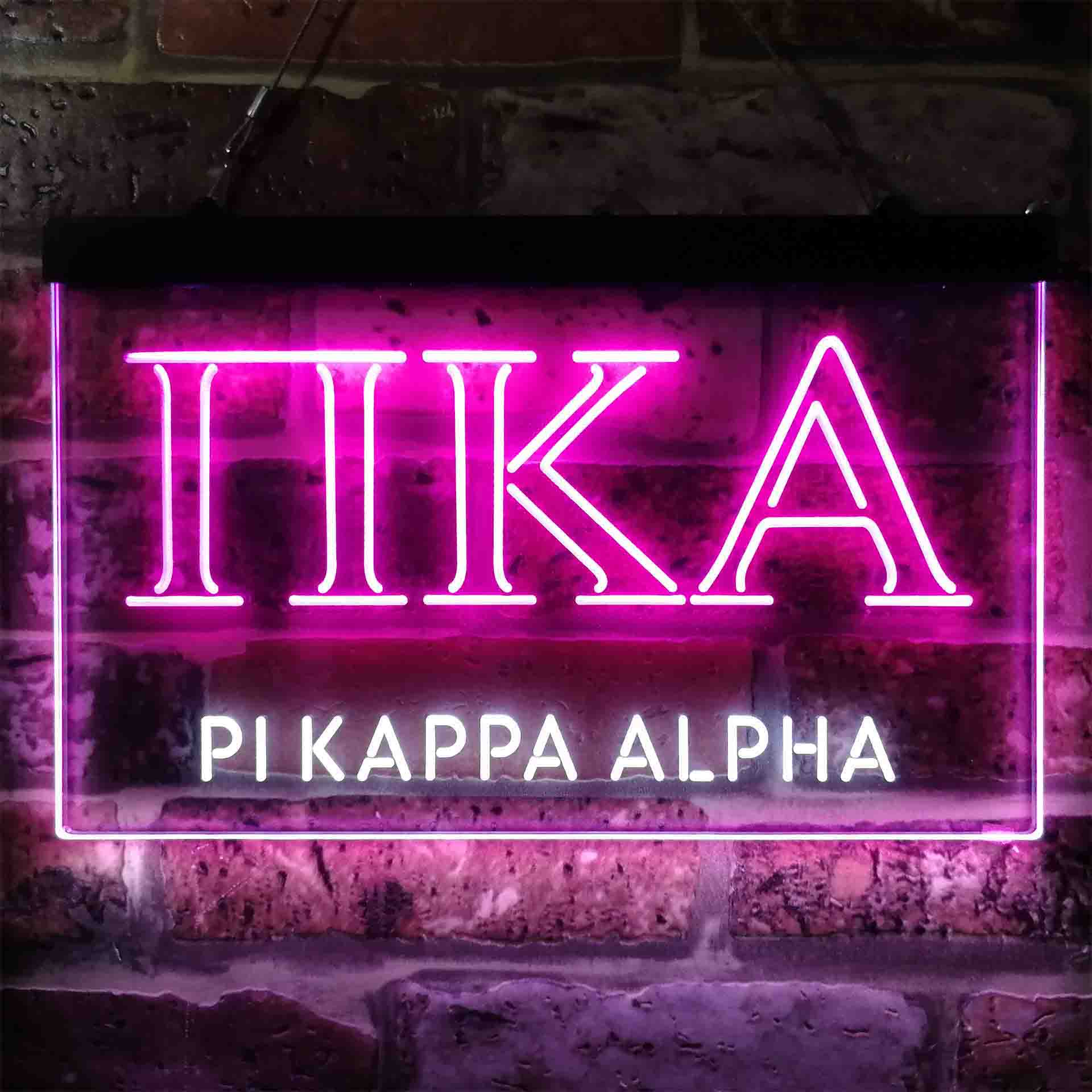 Pi Kappa Alpha Symbol Neon LED Sign