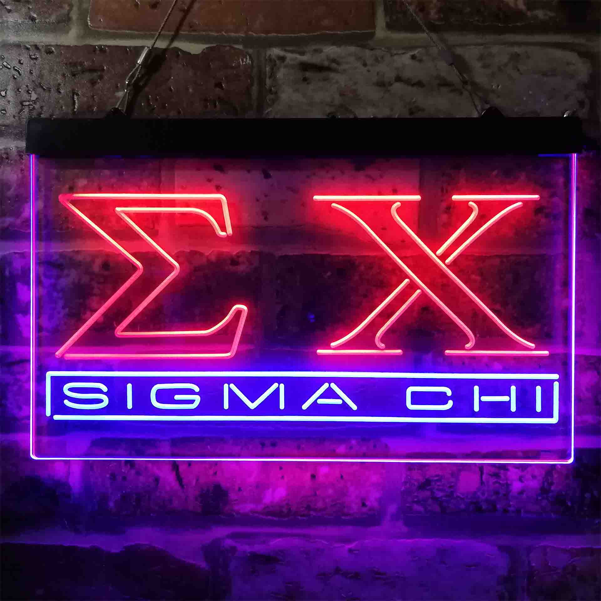 Sigma Chi Symbol Neon LED Sign