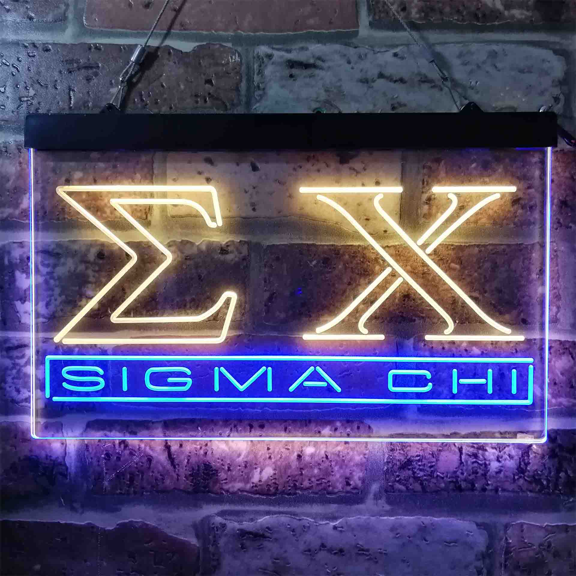 Sigma Chi Symbol Neon LED Sign