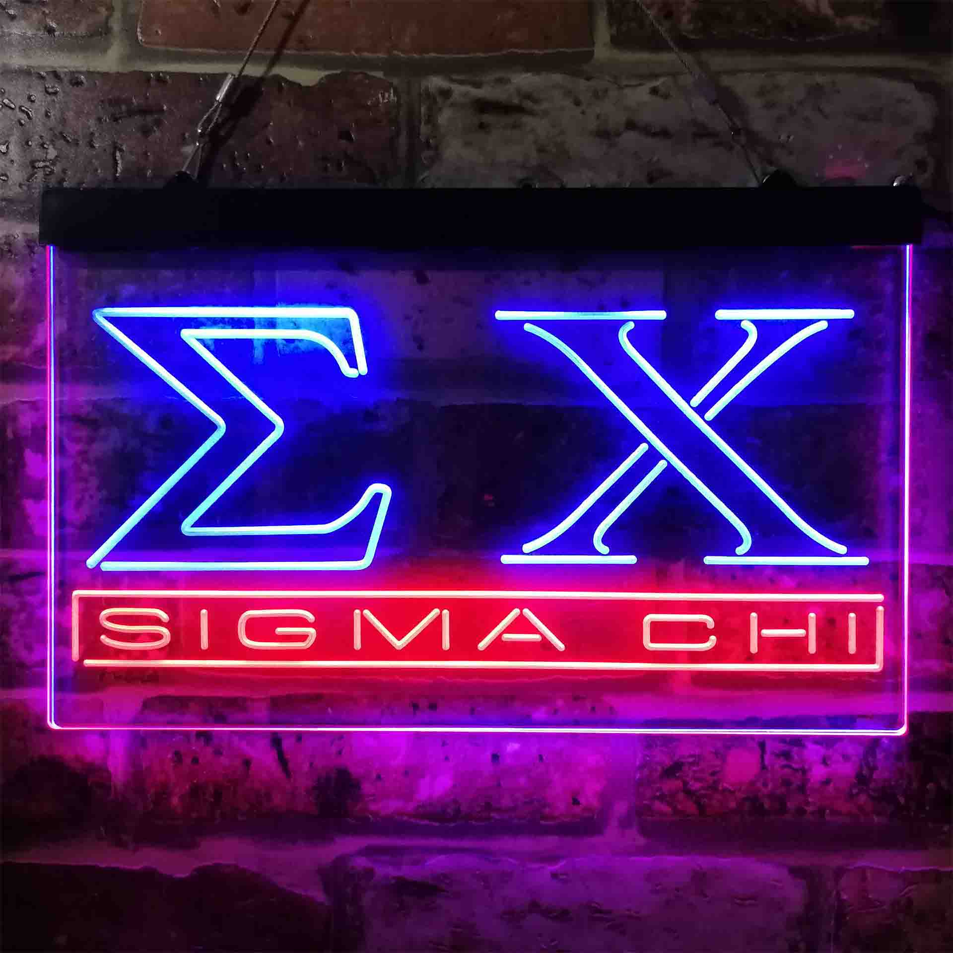 Sigma Chi Symbol Neon LED Sign