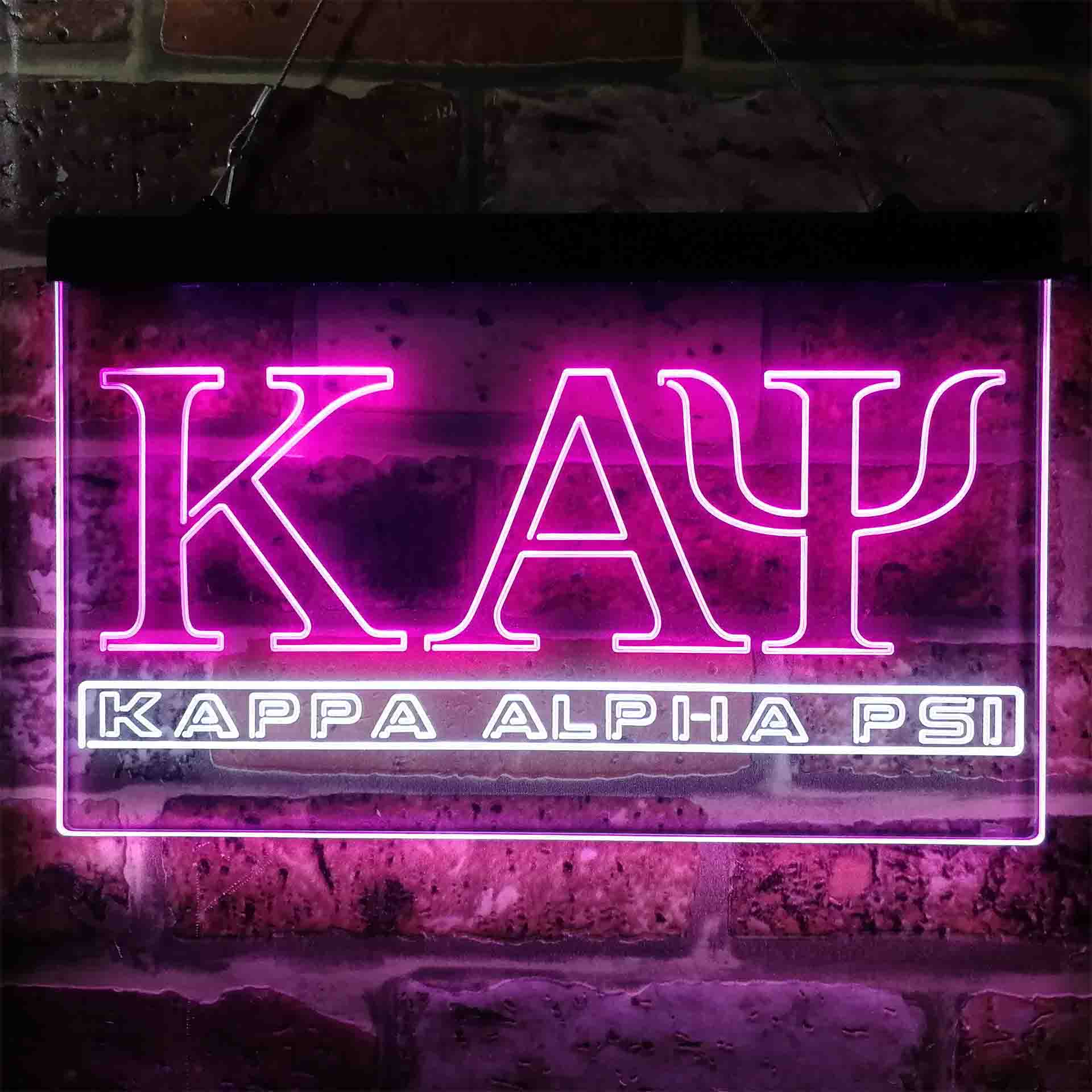 Kappa Signages Kappa Alpha Psi Symbol Neon Sign - LED LAB CAVE