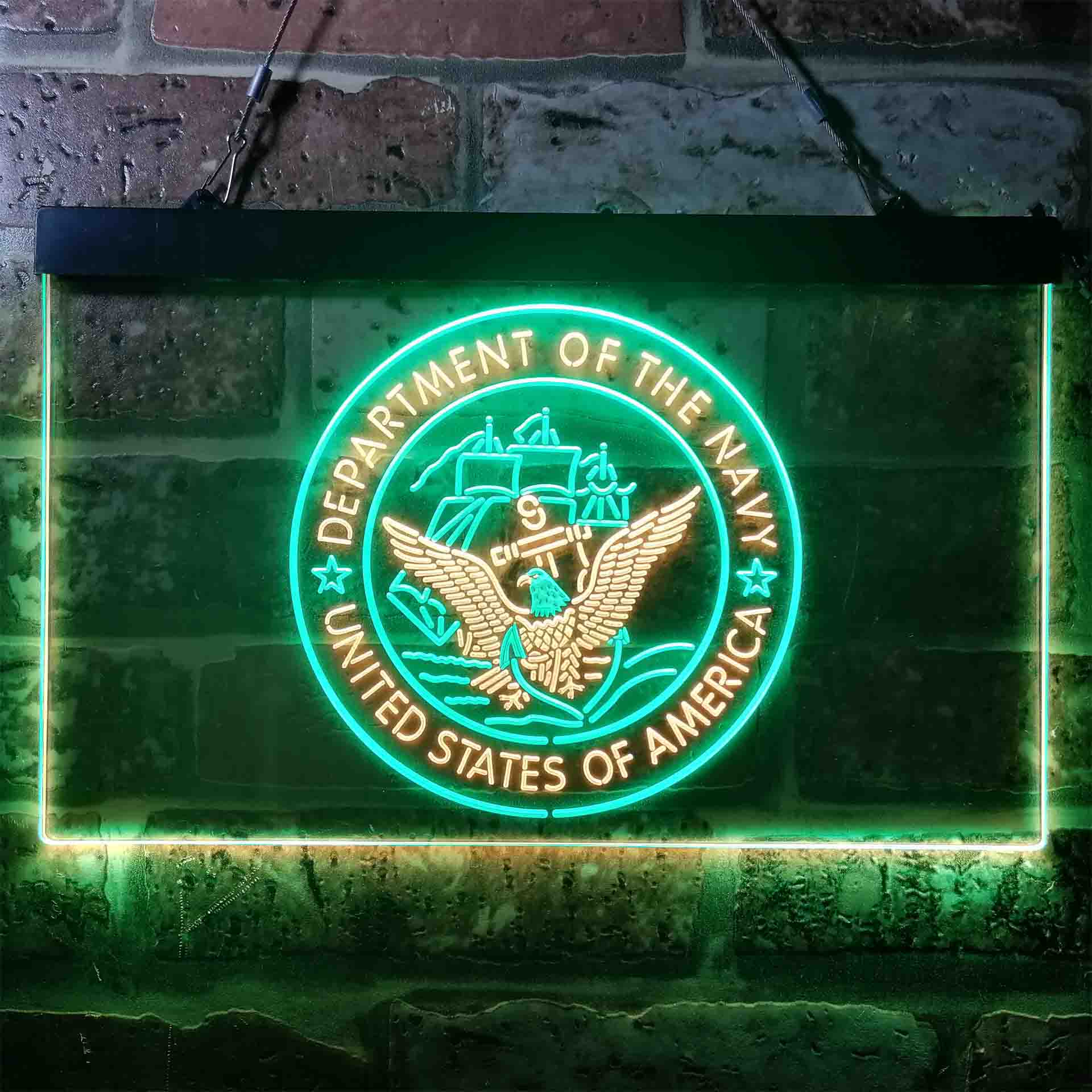 US Navy Logo Neon LED Sign