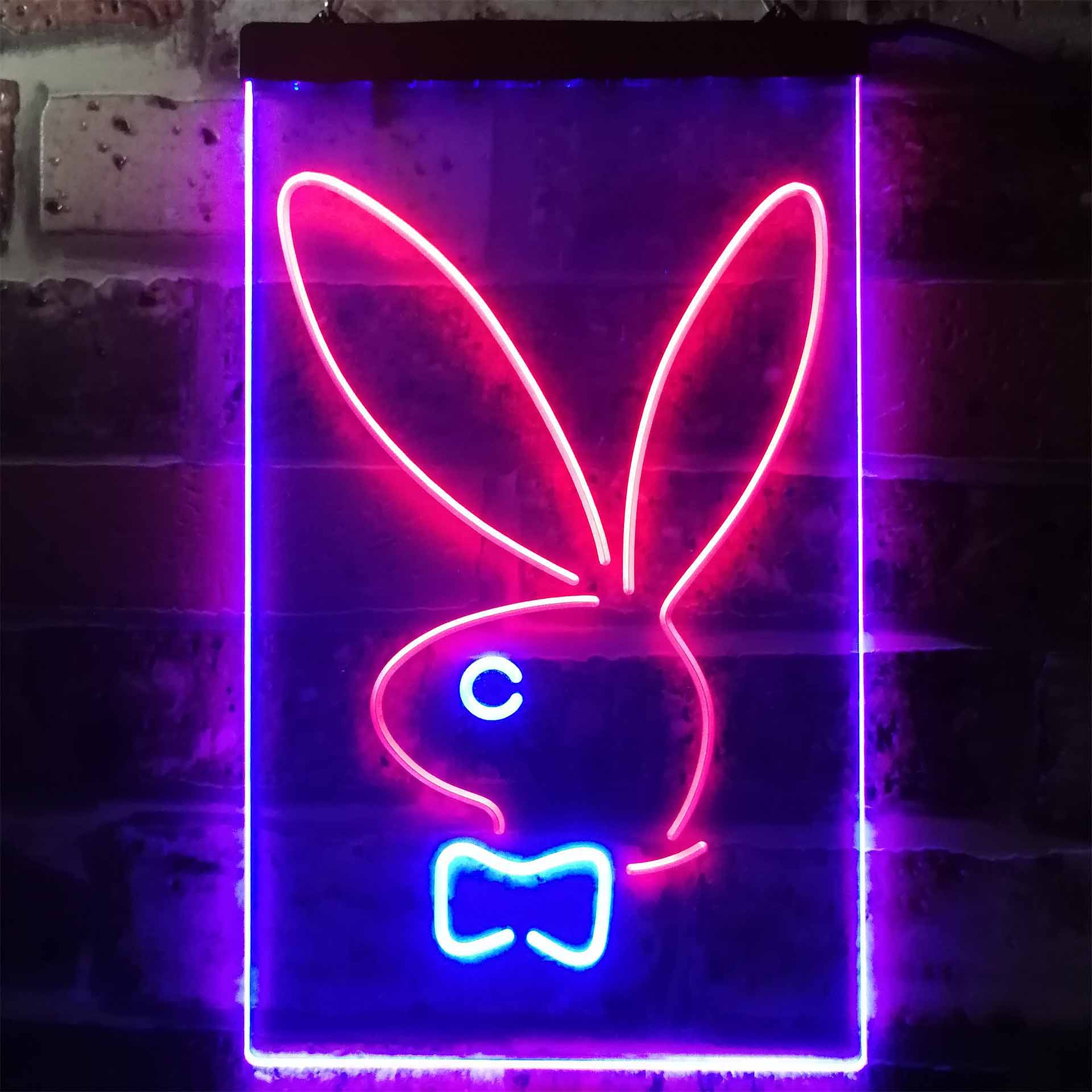 Bonnie Rabbit Neon Sign Bunny Rabbit Kid Room D¨¦cor Led Neon Light Up Sign - LED LAB CAVE