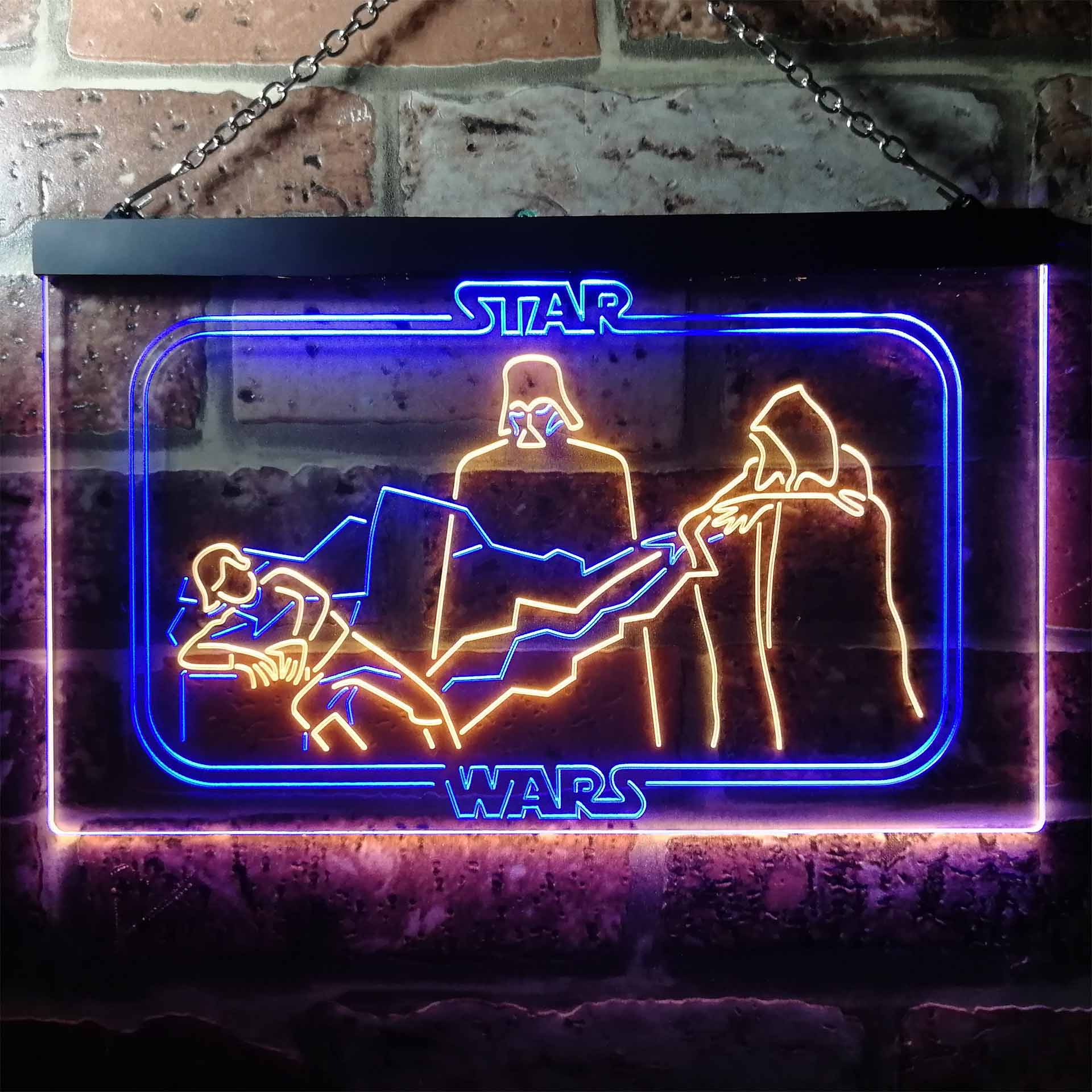 Darth Vader Star Wars Room Neon Sign - LED LAB CAVE