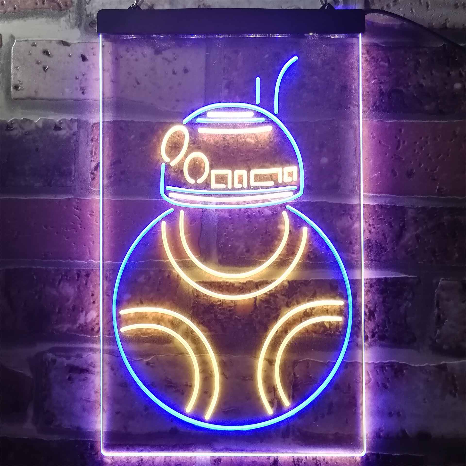 R2-C2 Robot Star Wars Neon LED Sign