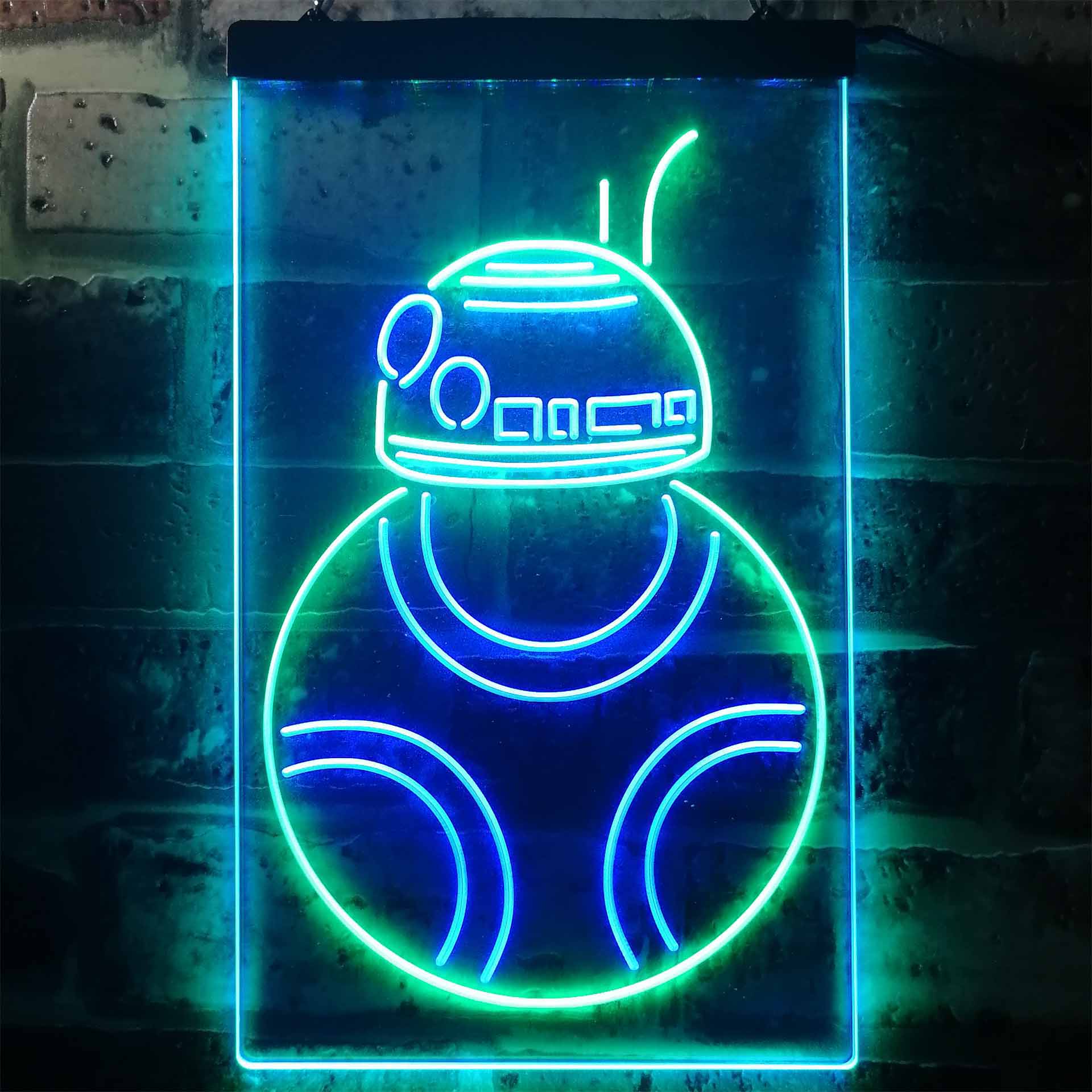 R2-C2 Robot Star Wars Neon LED Sign