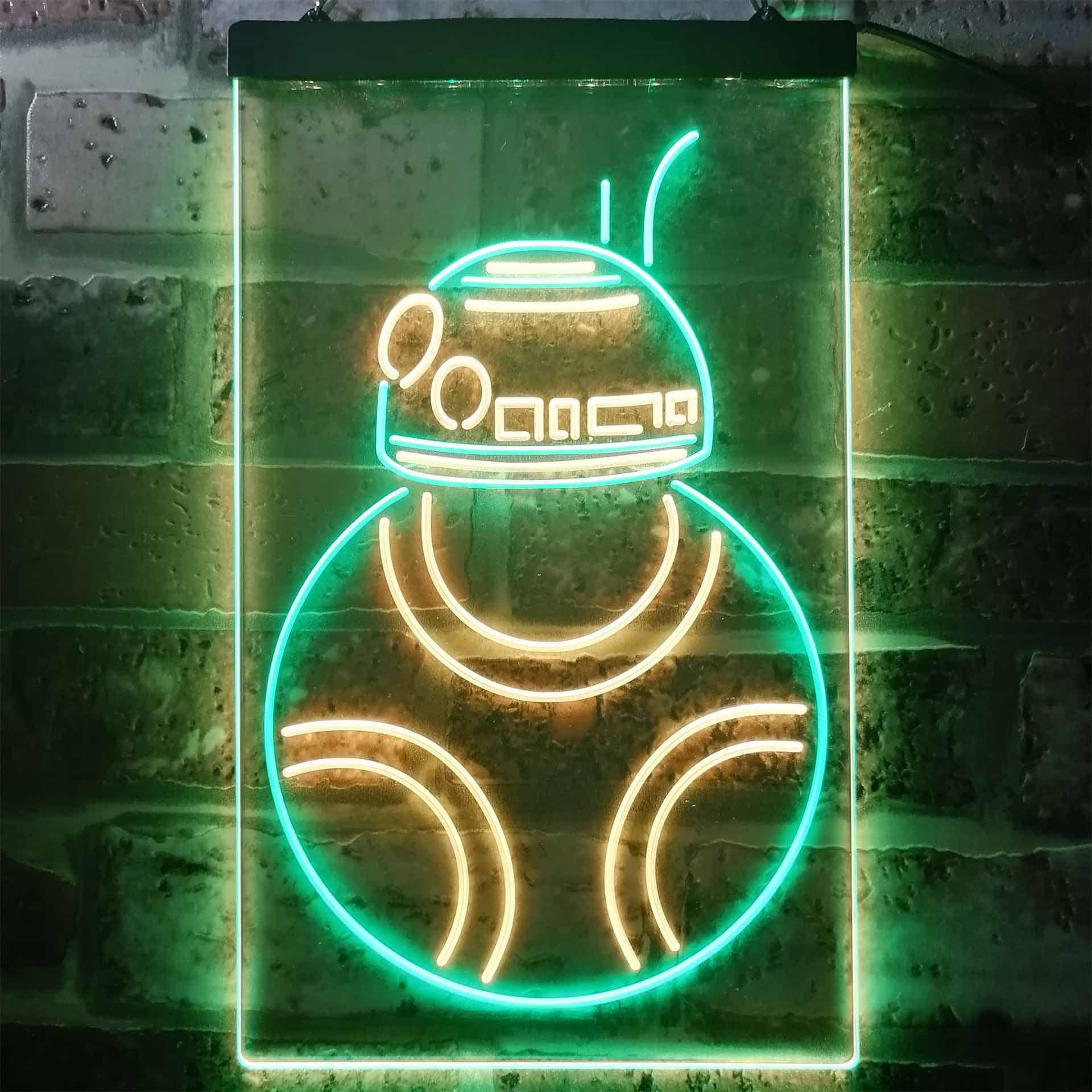 R2-C2 Robot Star Wars Neon LED Sign