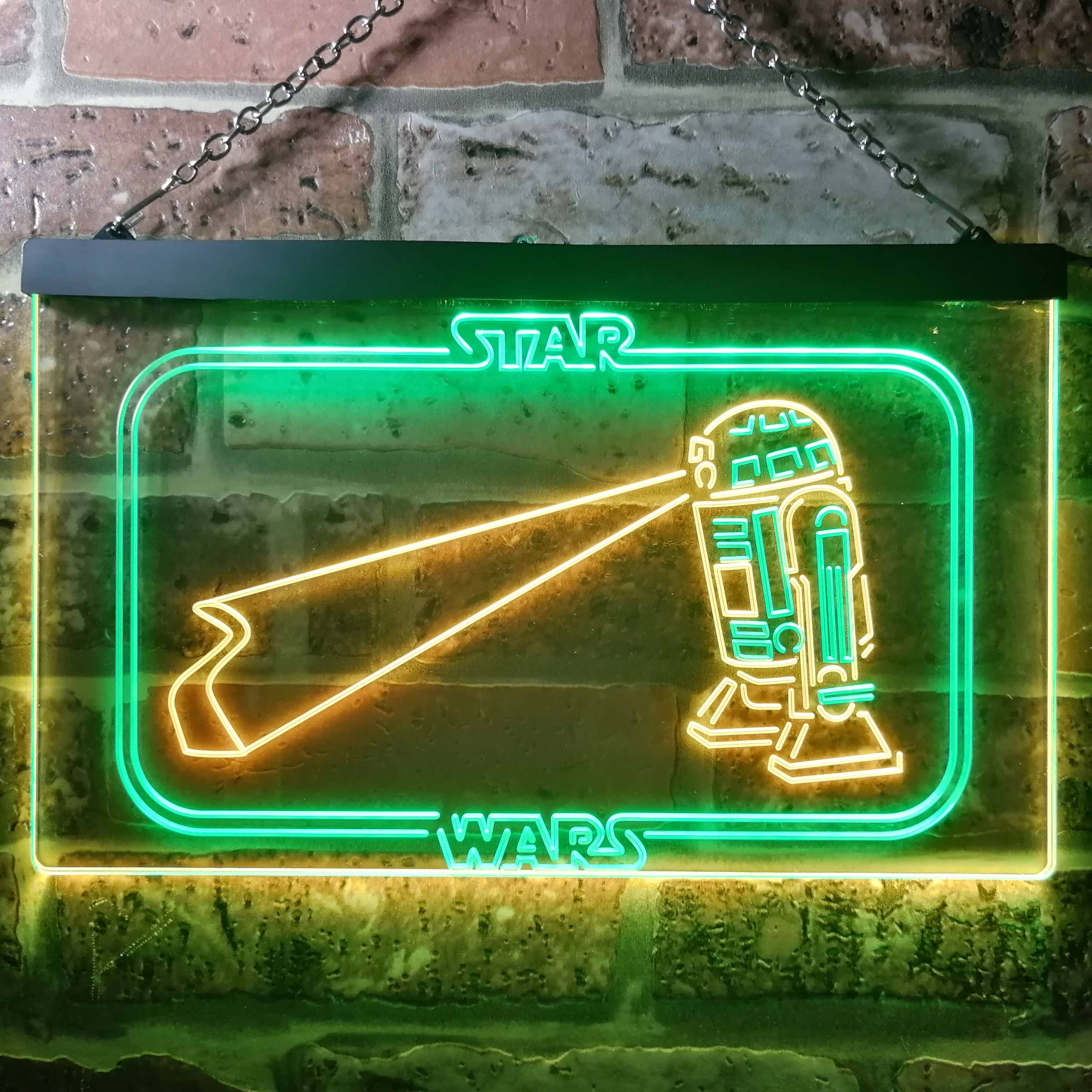 R2C2 Star Wars Room Neon LED Sign