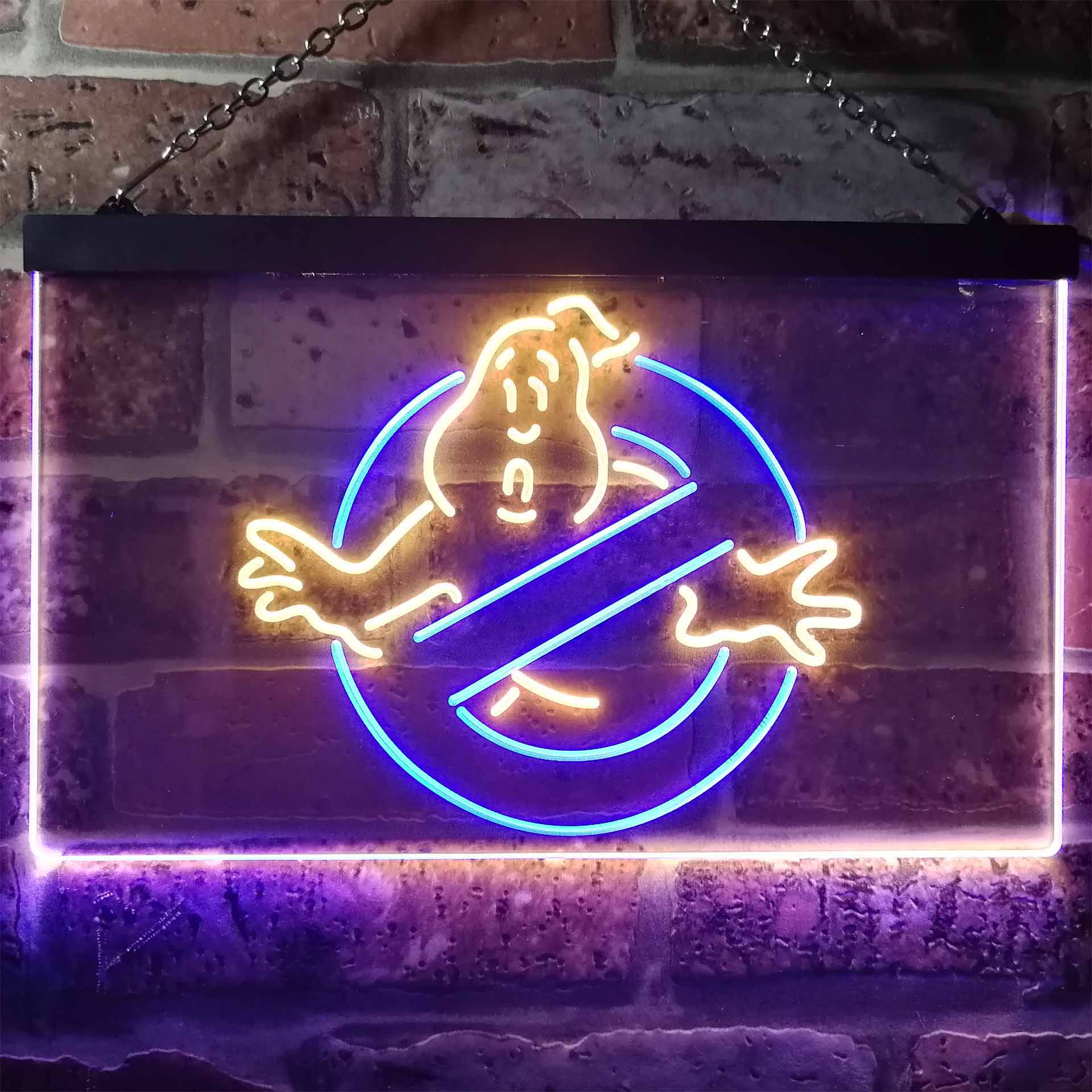 Ghostbusters No Ghosts Neon LED Sign