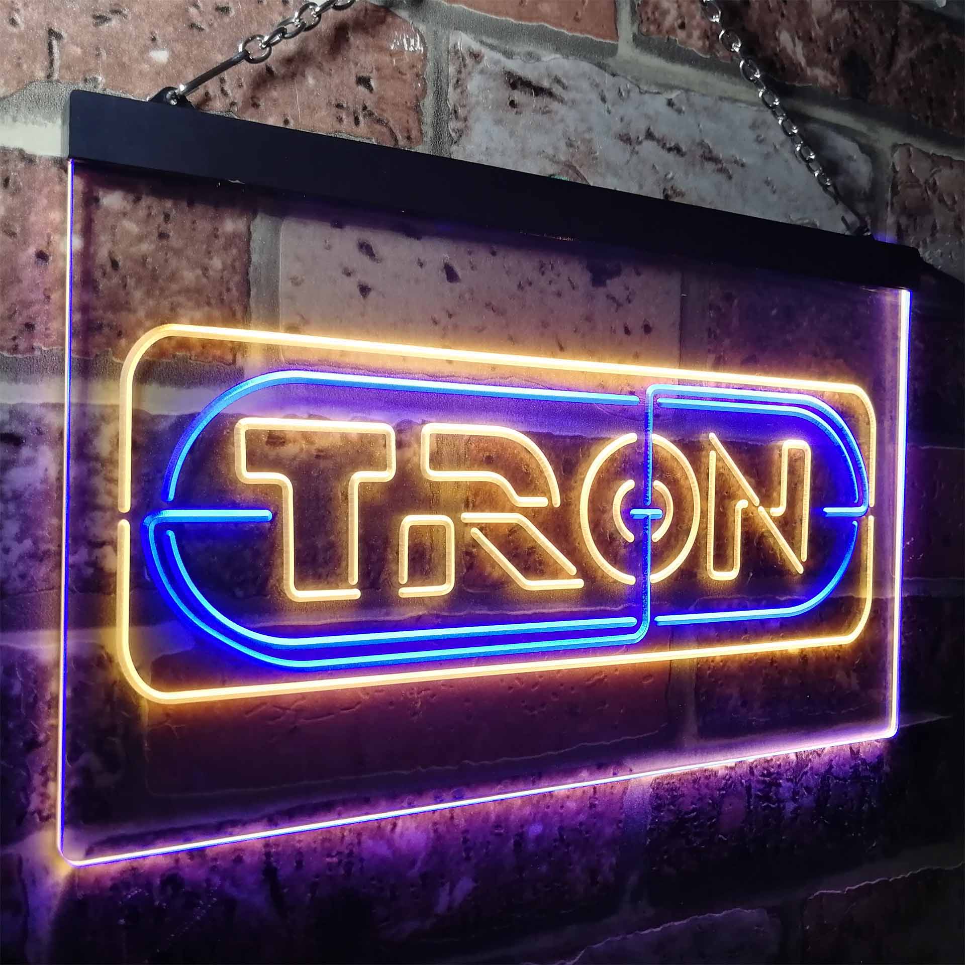 Tron Led Sign Tron Movie Fiction Neon Sign - LED LAB CAVE