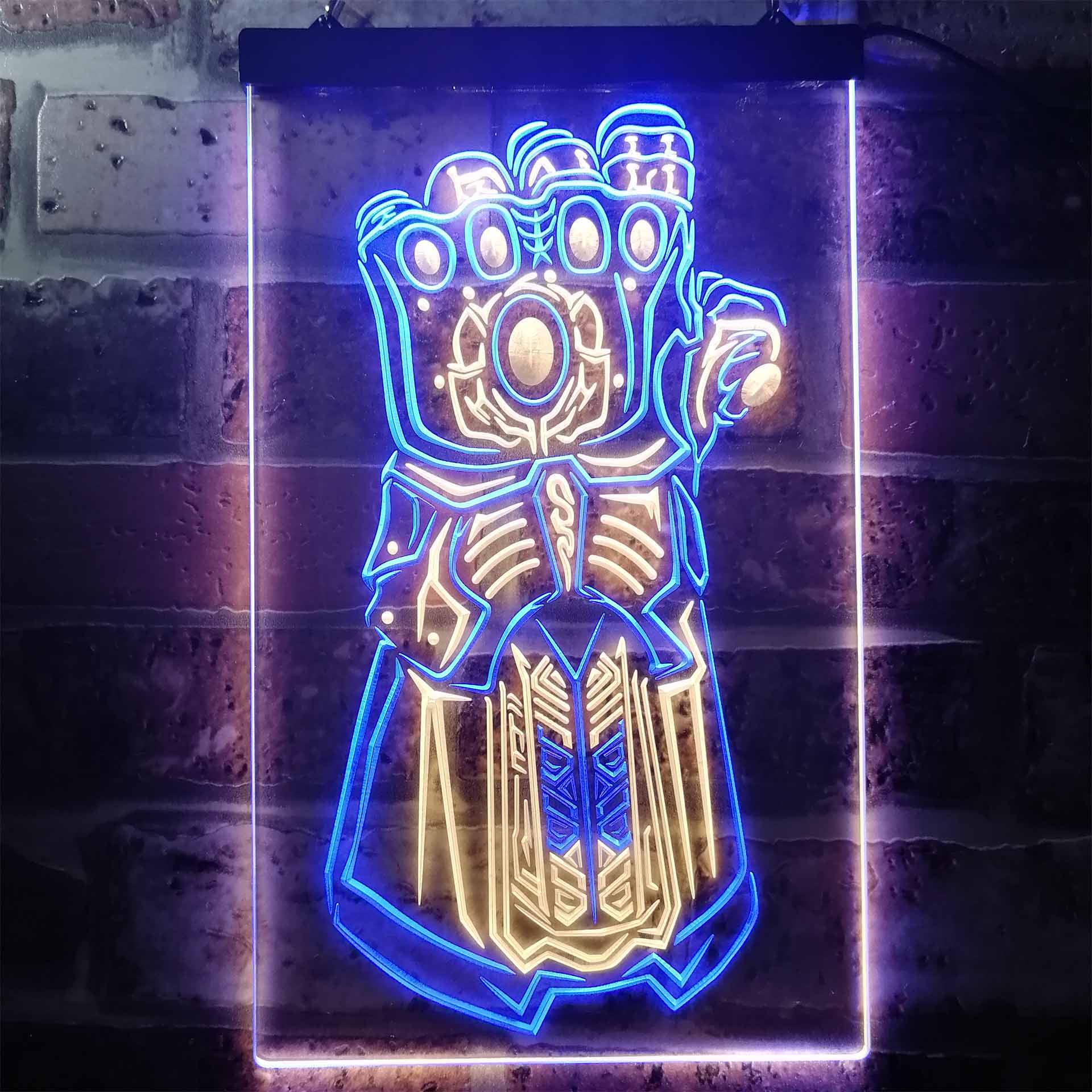 Avengers Infinity Gauntlet Neon LED Sign