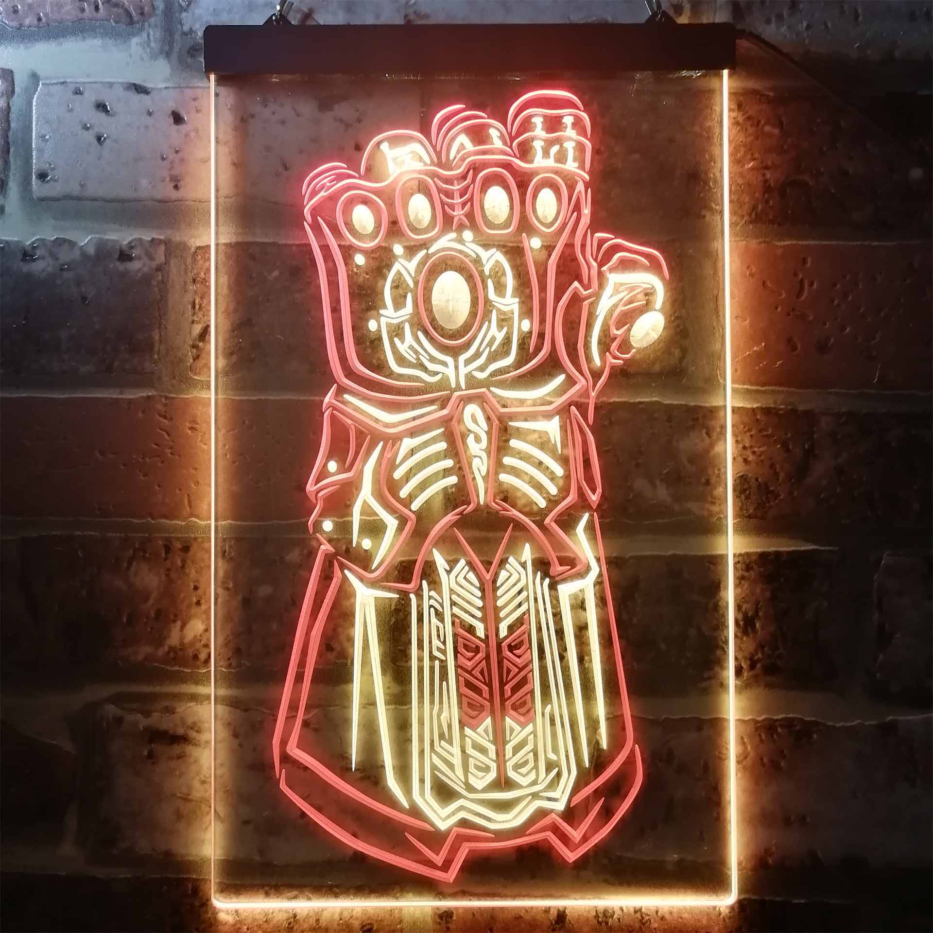 Avengers Infinity Gauntlet Neon Sign - LED LAB CAVE